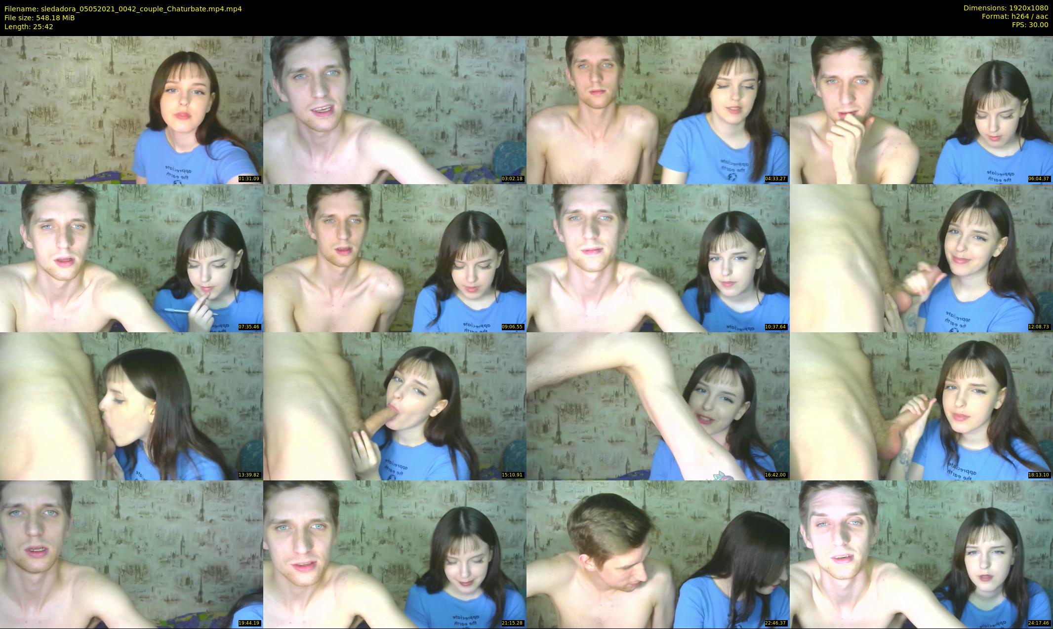 sledadora — 26 minute Chaturbate couple cam show recording, 1080p, May 5, 2021