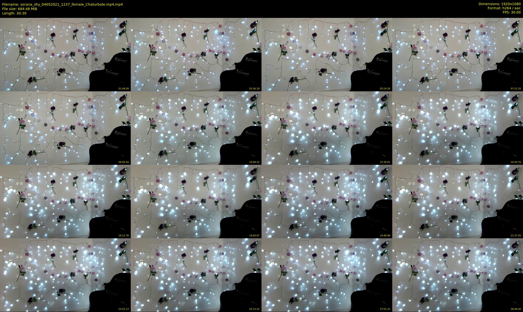 sorana_shy — 31 minute Chaturbate female cam show recording, 1080p, May 4, 2021