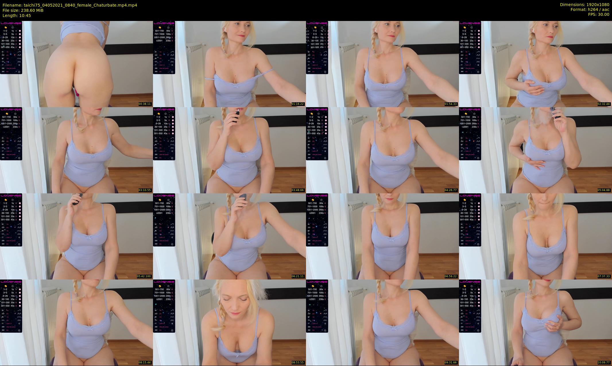 taichi75 — 11 minute Chaturbate female cam show recording, 1080p, May 4, 2021