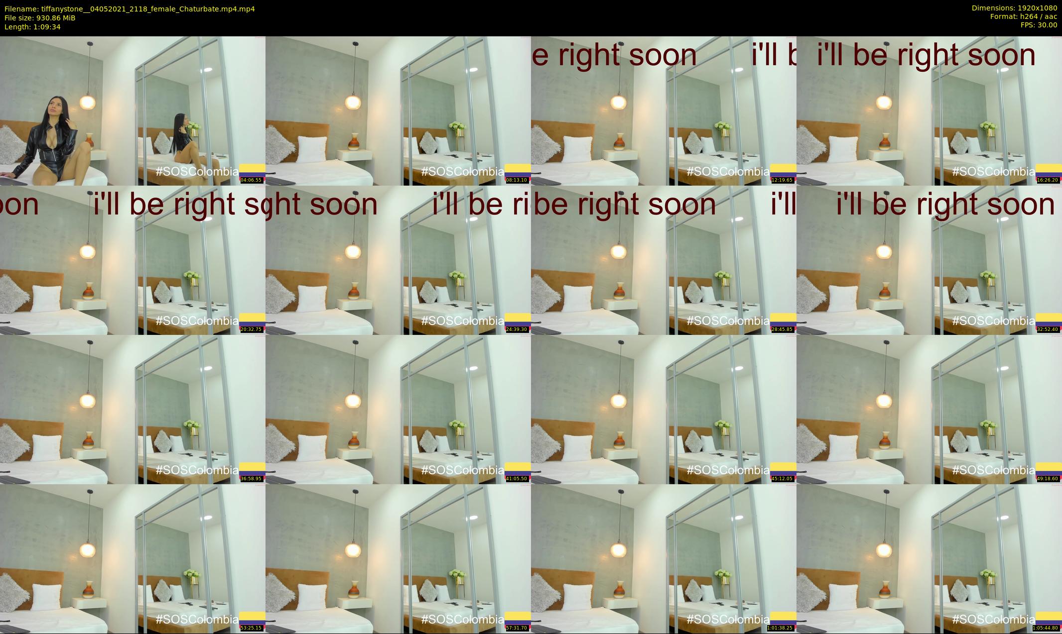 tiffanystone_ — 70 minute Chaturbate female cam show recording, 1080p, May 4, 2021