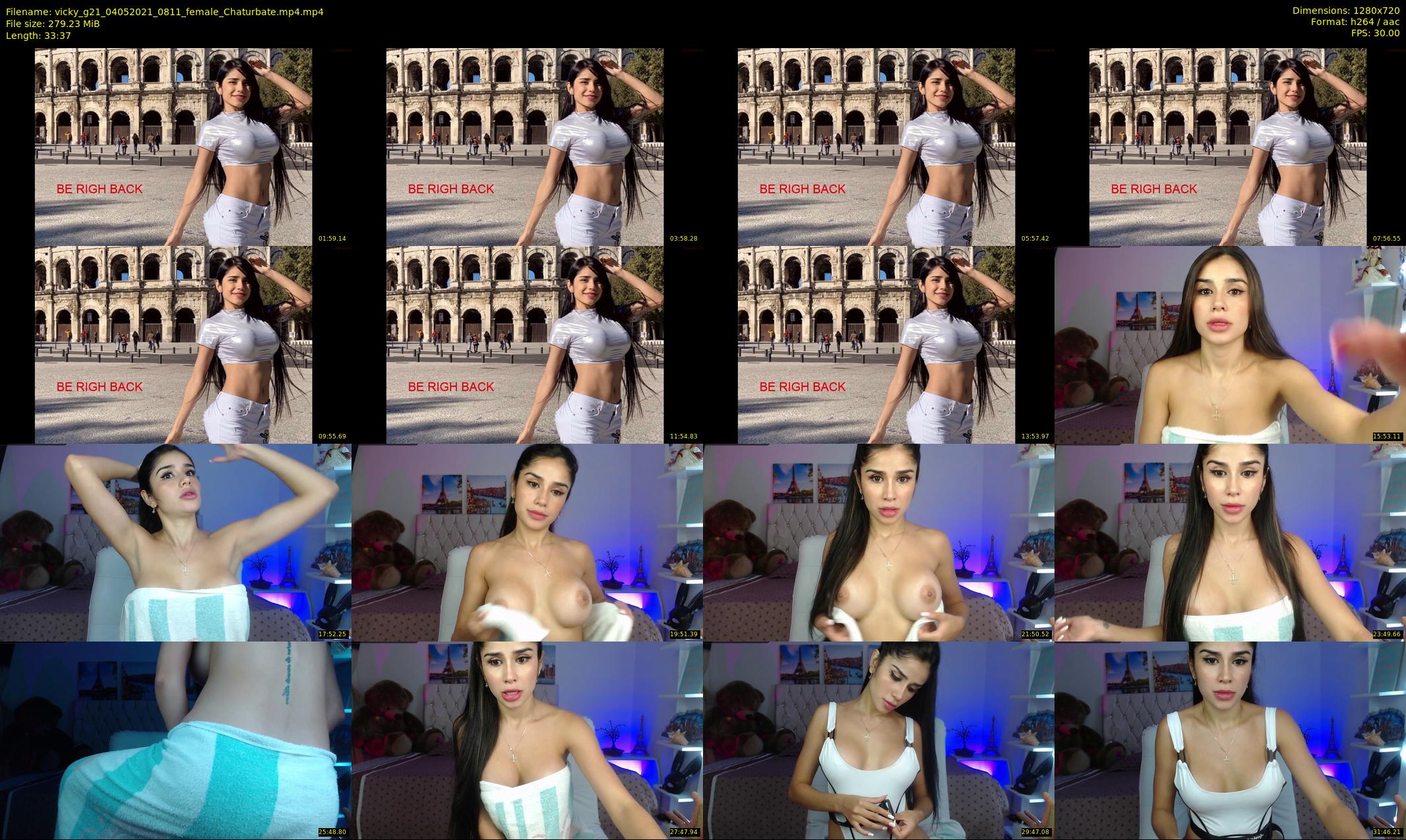 vicky_g21 — 34 minute Chaturbate female cam show recording, 720p, May 4, 2021