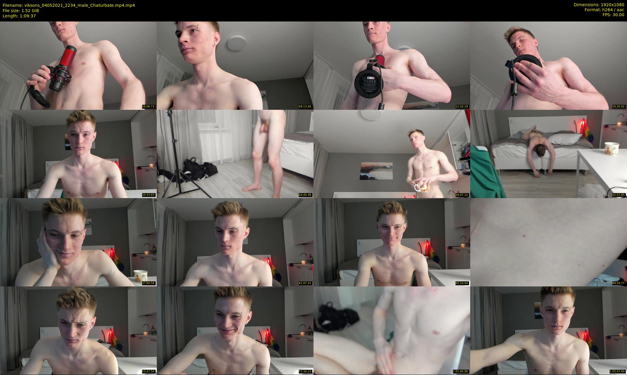 viksons — 70 minute Chaturbate male cam show recording, 1080p, May 4, 2021