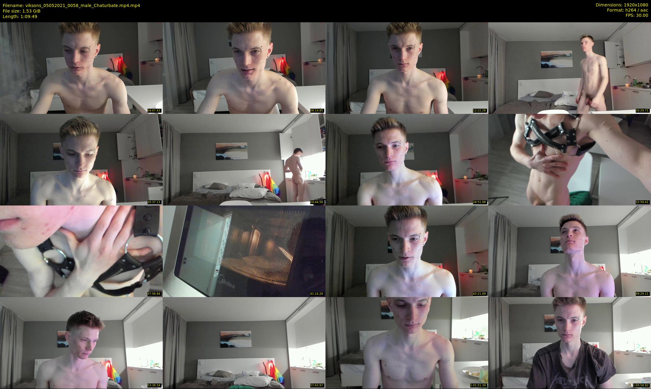 viksons — 70 minute Chaturbate male cam show recording, 1080p, May 5, 2021