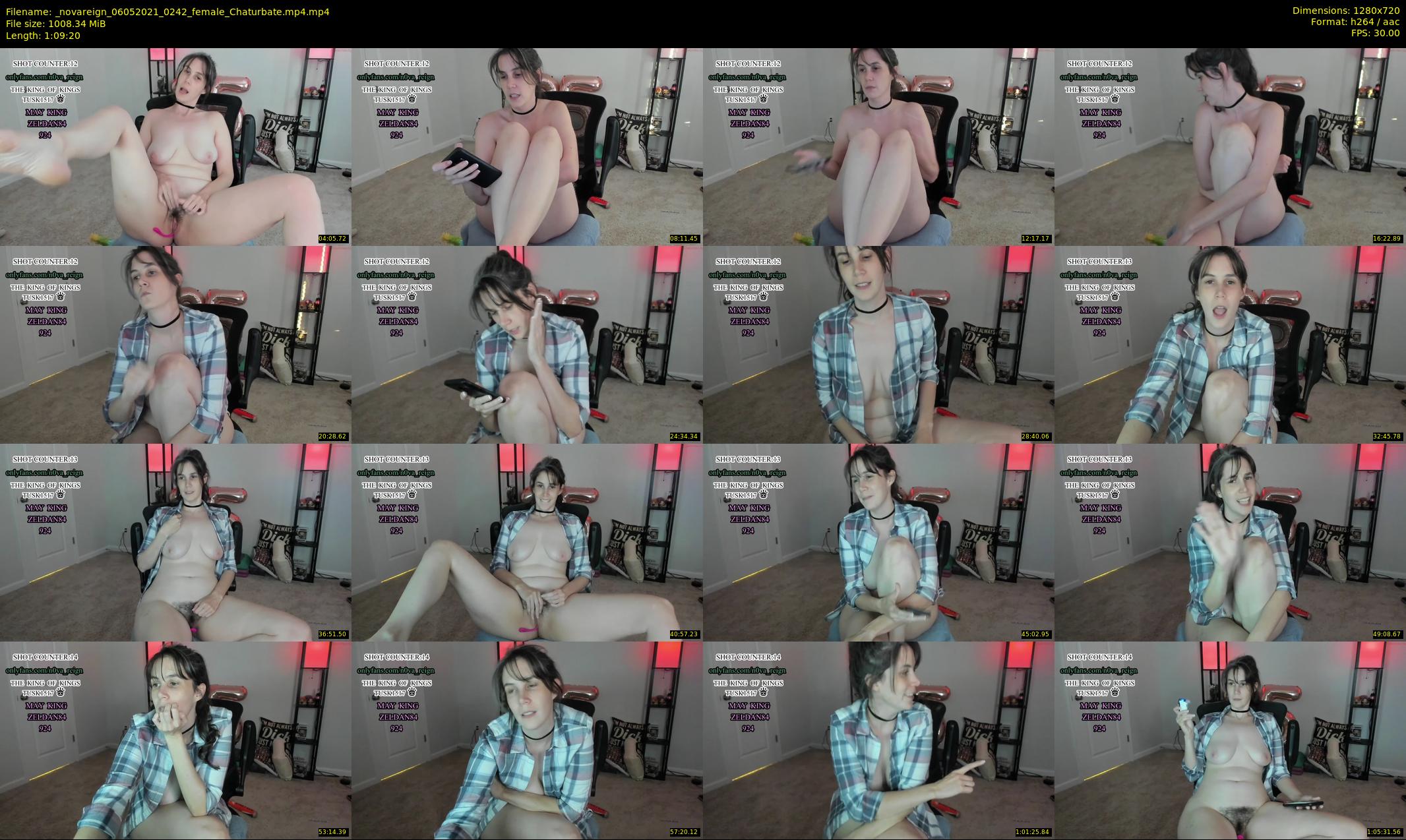_novareign — 70 minute Chaturbate female cam show recording, 720p, May 6, 2021