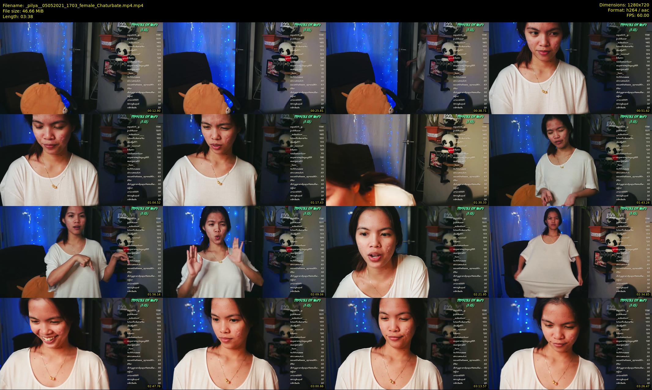 _pilya_ — 4 minute Chaturbate female cam show recording, 720p, May 5, 2021
