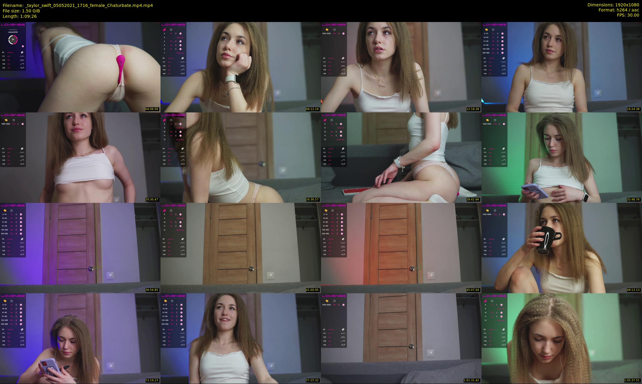 _taylor_swift — 70 minute Chaturbate female cam show recording, 1080p, May 5, 2021