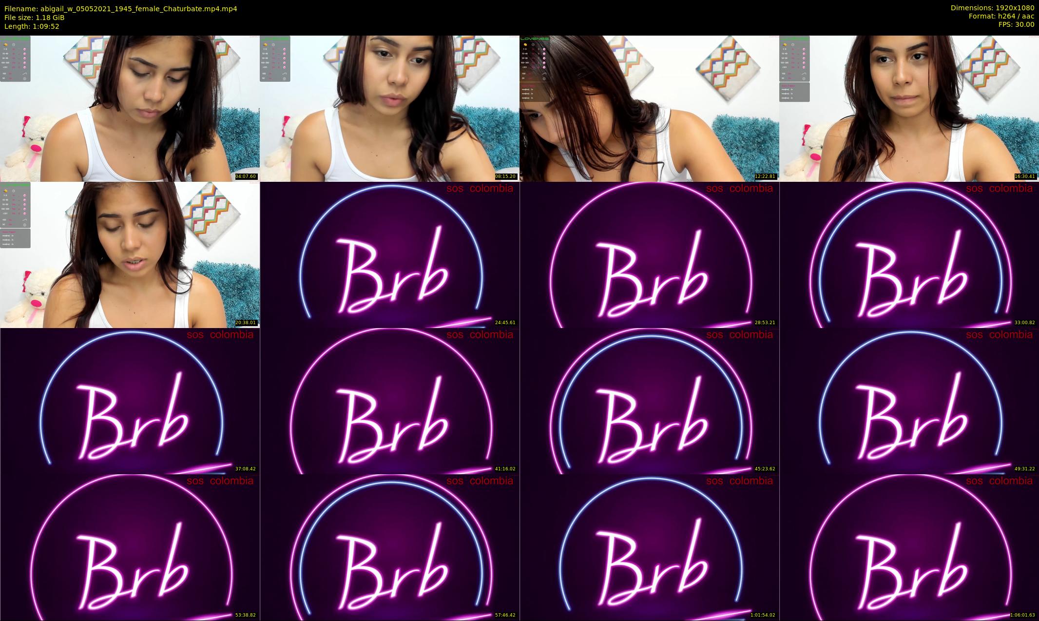 abigail_w — 70 minute Chaturbate female cam show recording, 1080p, May 5, 2021