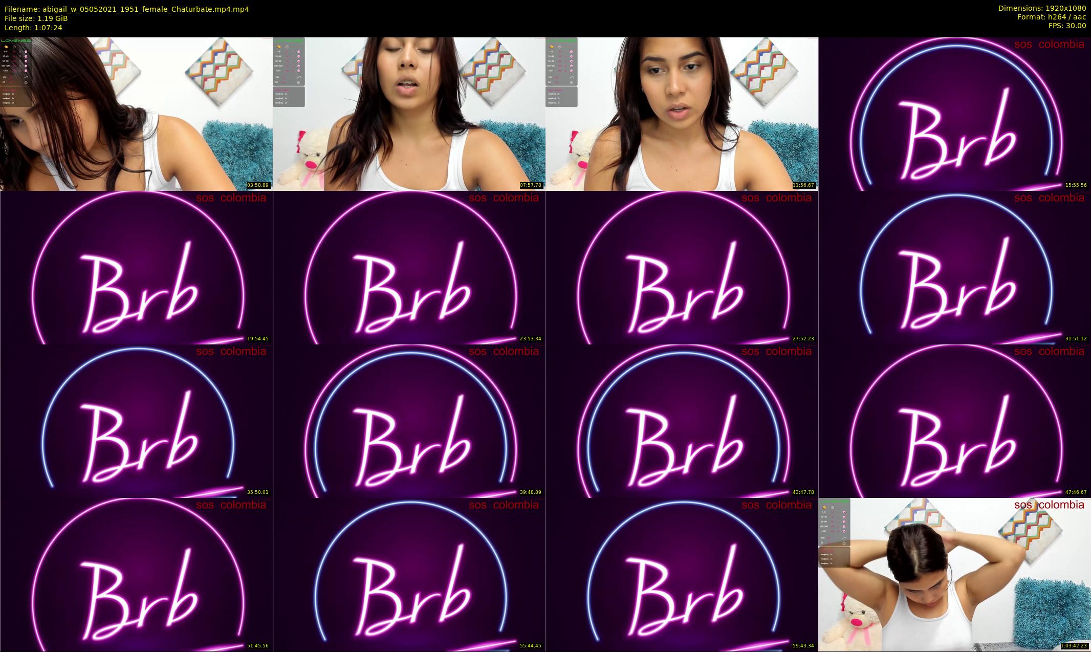 abigail_w — 68 minute Chaturbate female cam show recording, 1080p, May 5, 2021