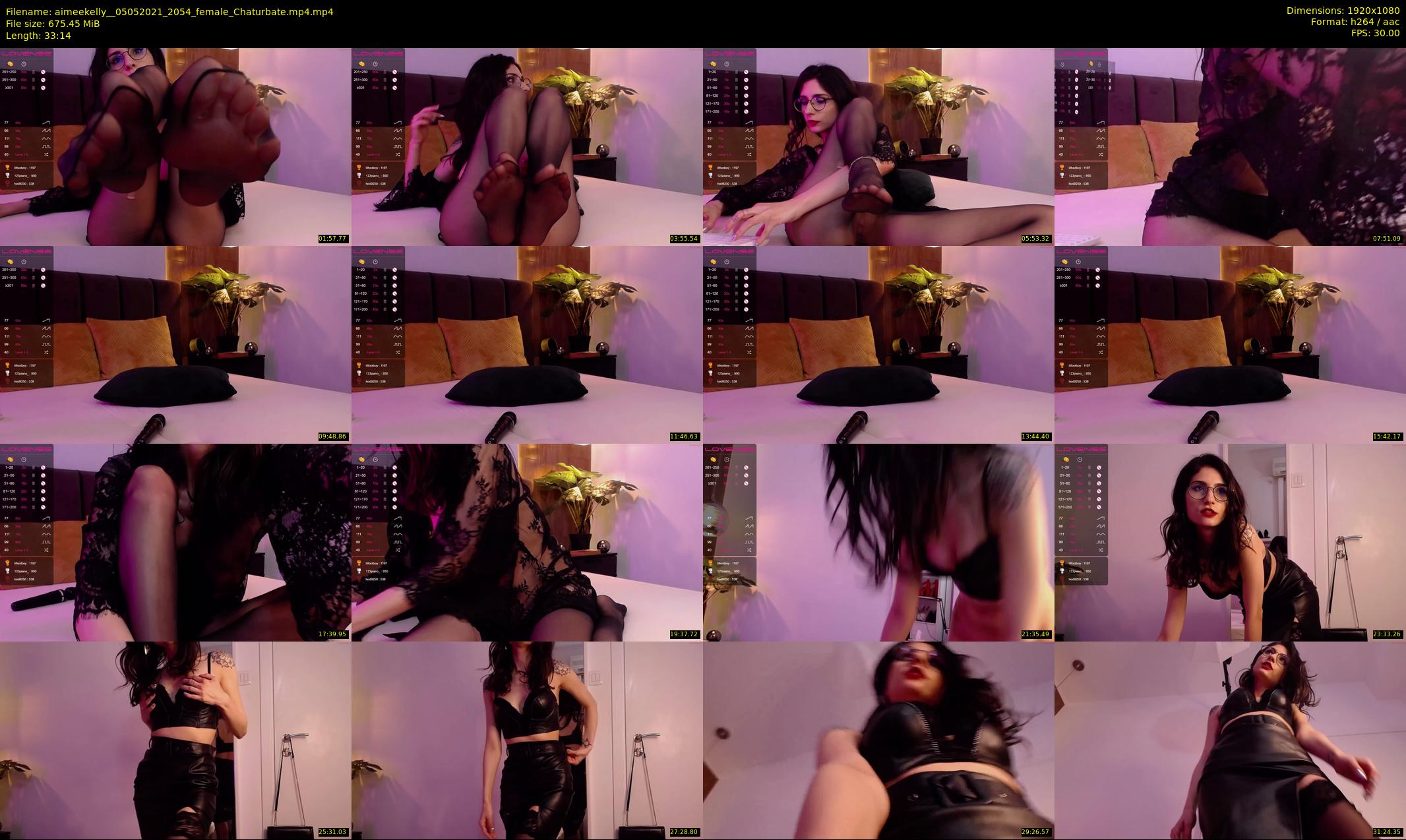 aimeekelly_ — 34 minute Chaturbate female cam show recording, 1080p, May 5, 2021