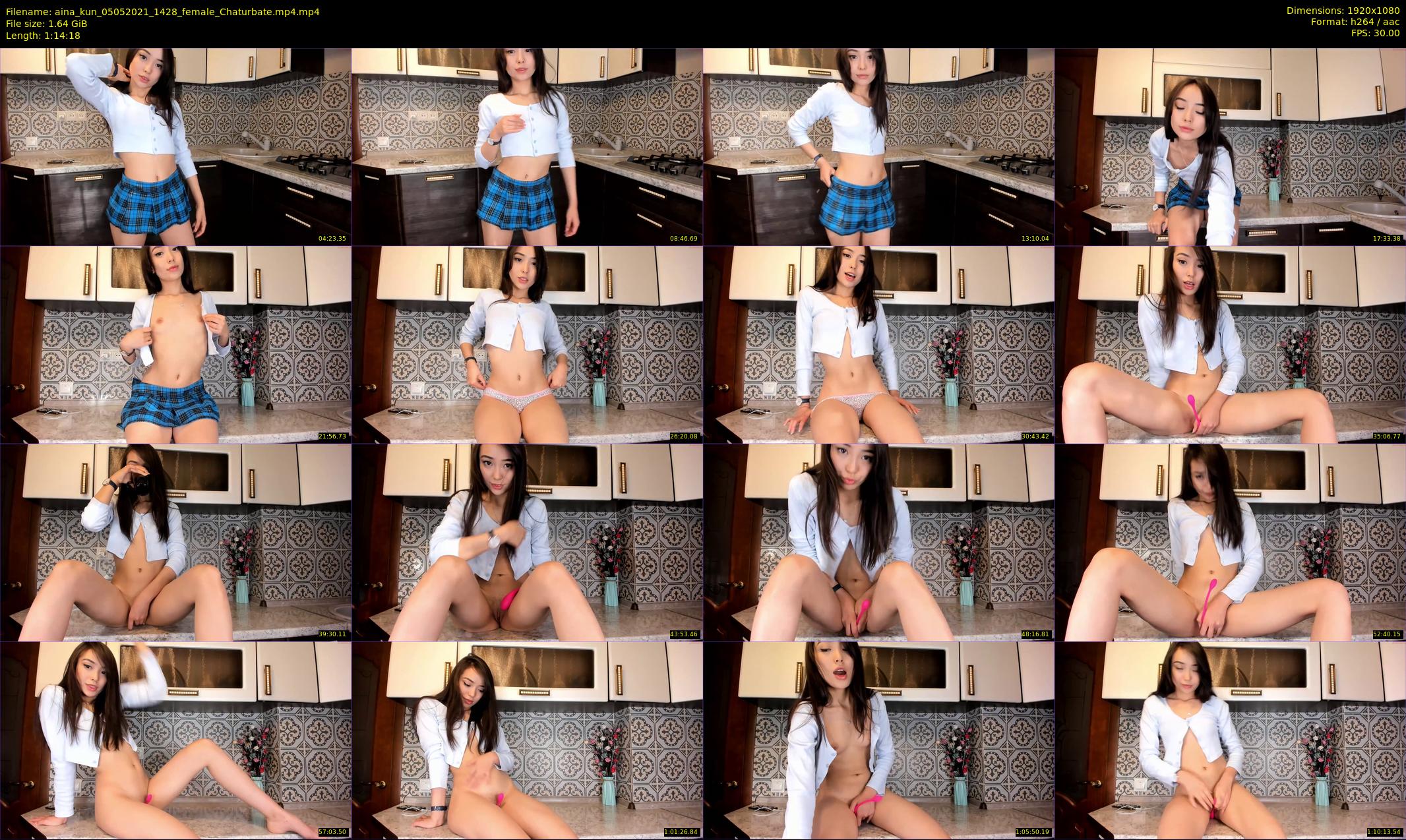 aina_kun — 75 minute Chaturbate female cam show recording, 1080p, May 5, 2021