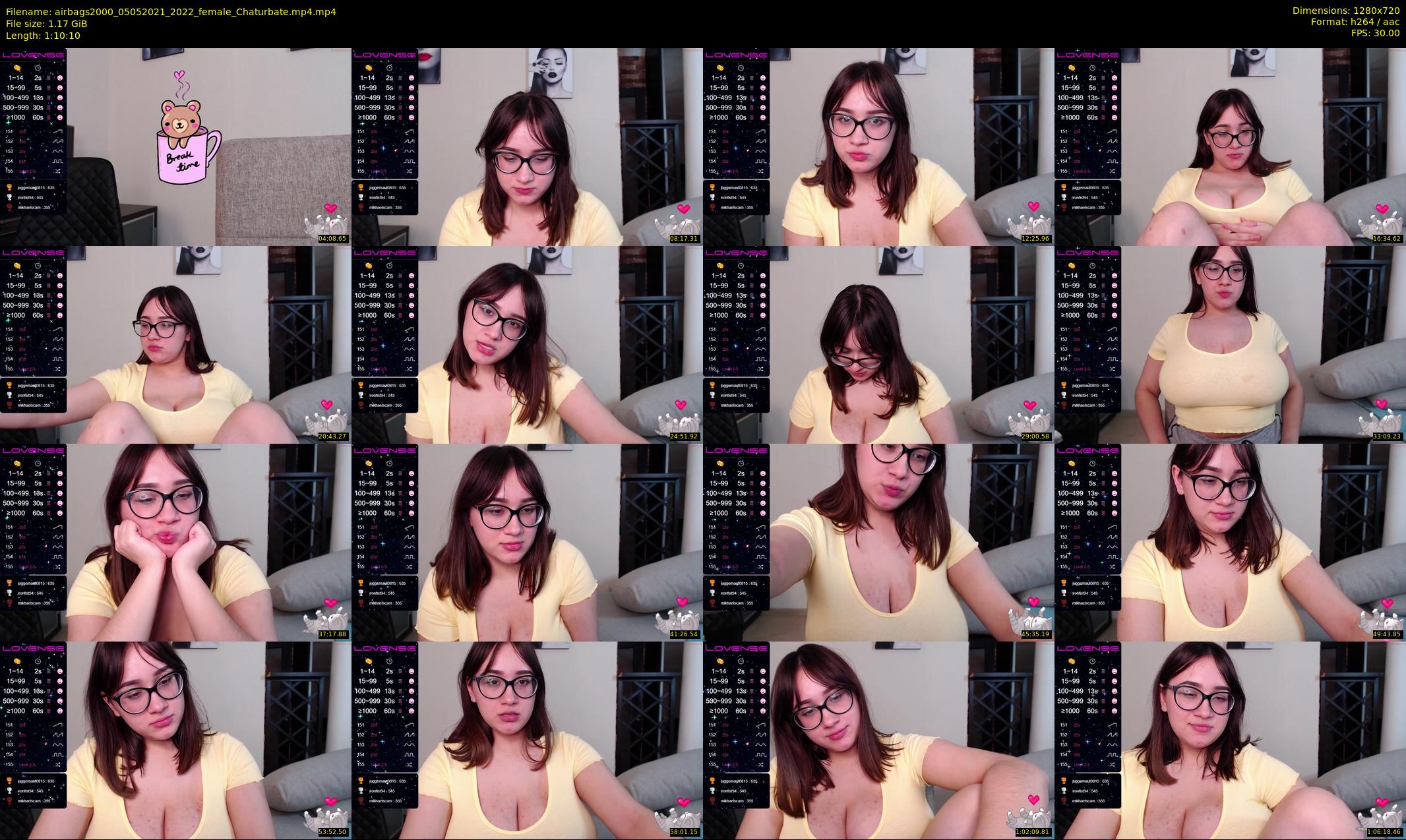 airbags2000 — 71 minute Chaturbate female cam show recording, 720p, May 5, 2021