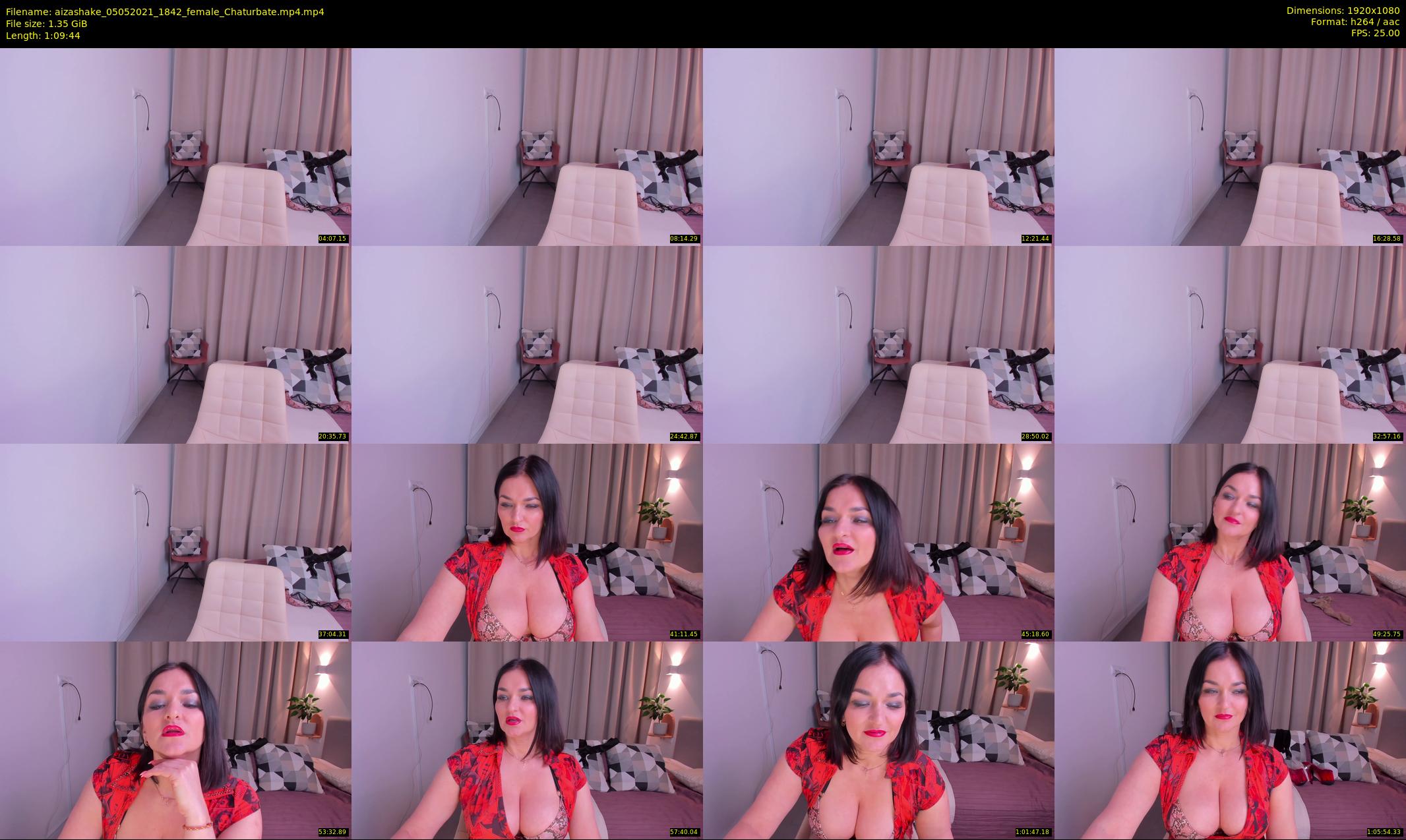 aizashake — 70 minute Chaturbate female cam show recording, 1080p, May 5, 2021