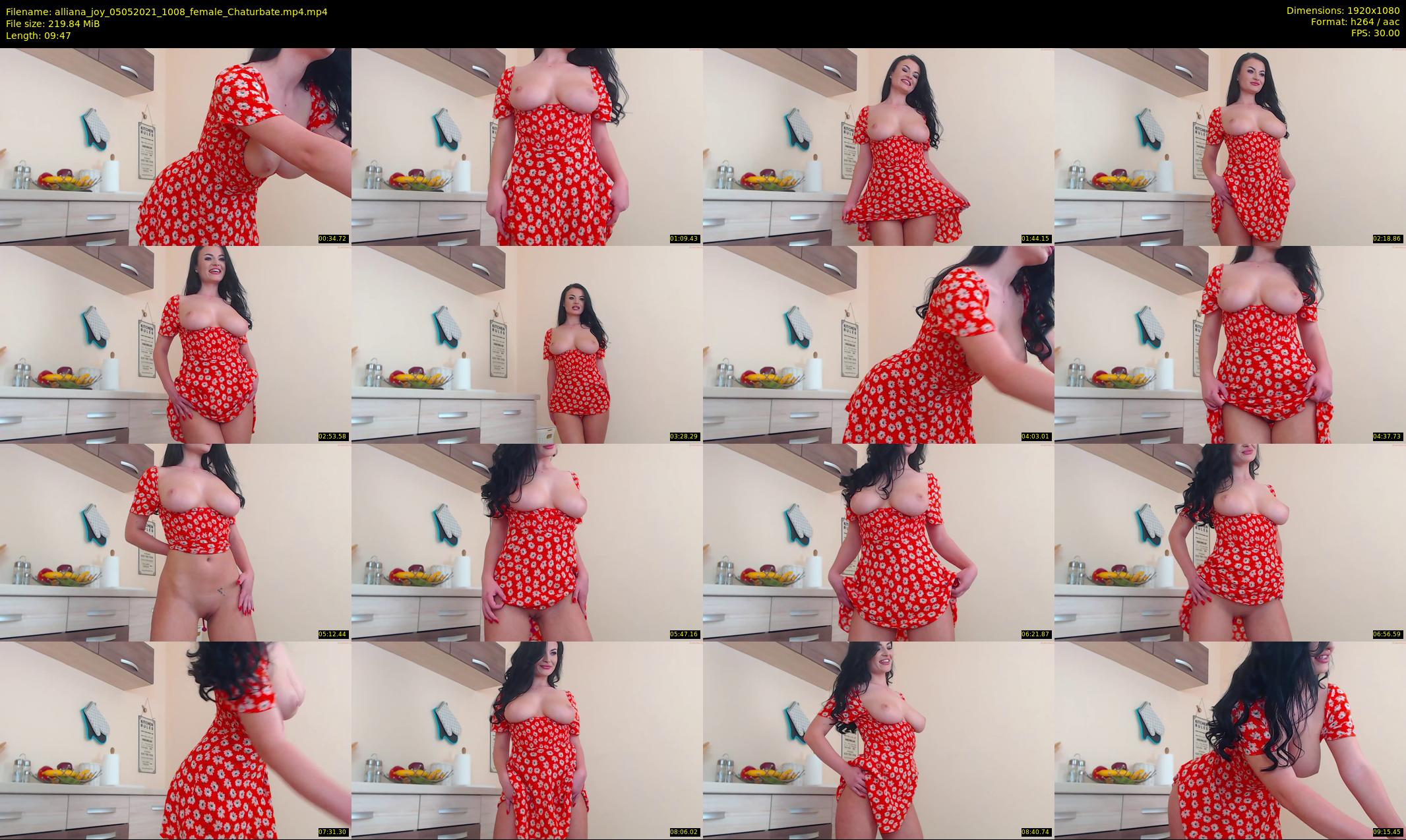 alliana_joy — 10 minute Chaturbate female cam show recording, 1080p, May 5, 2021