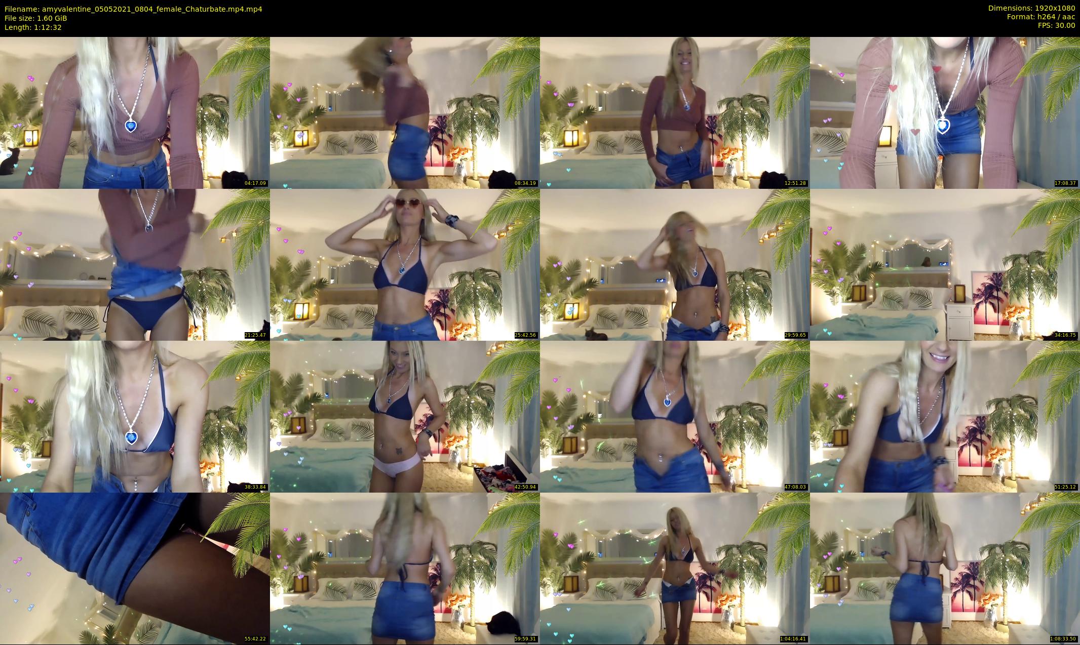 amyvalentine — 73 minute Chaturbate female cam show recording, 1080p, May 5, 2021