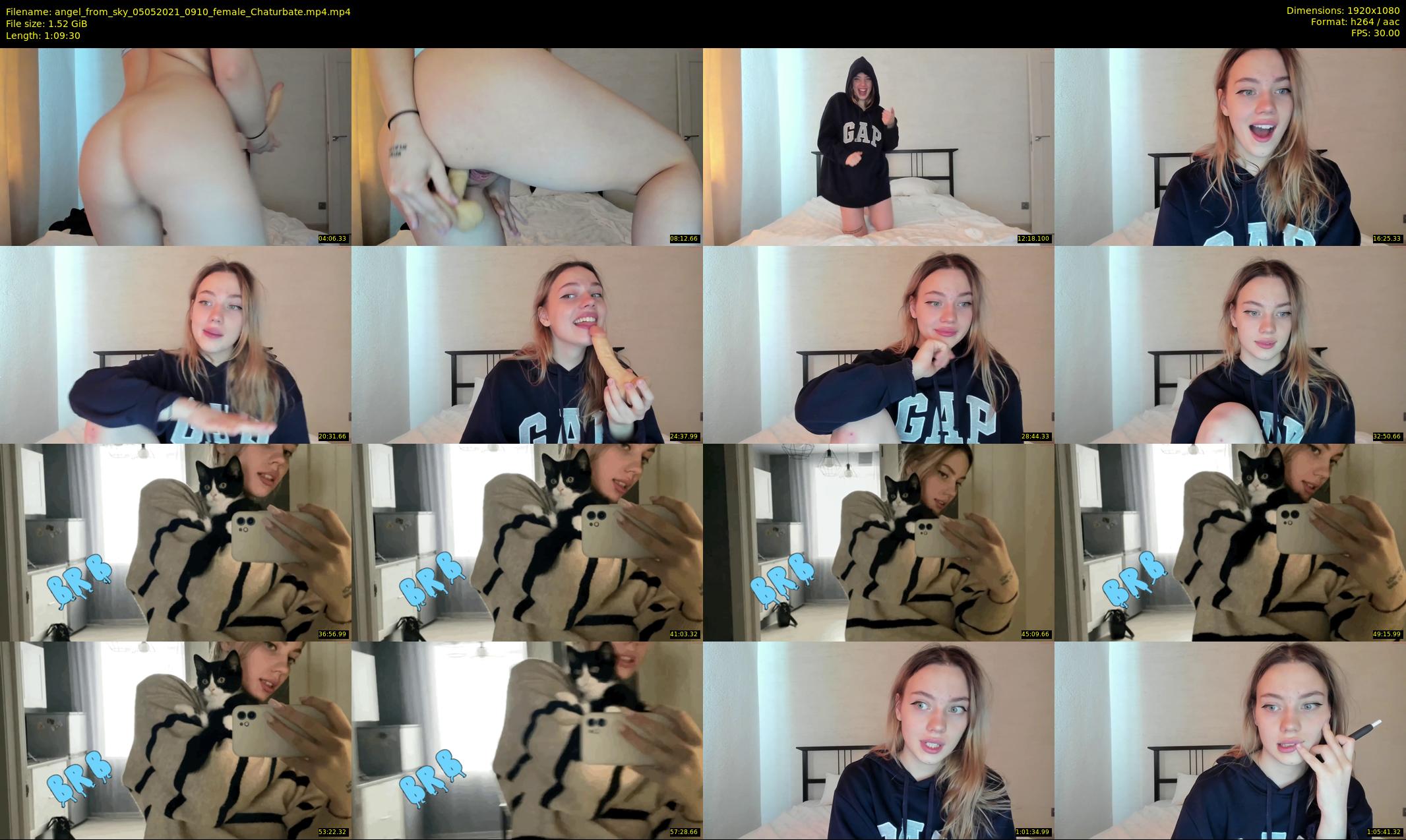angel_from_sky — 70 minute Chaturbate female cam show recording, 1080p, May 5, 2021