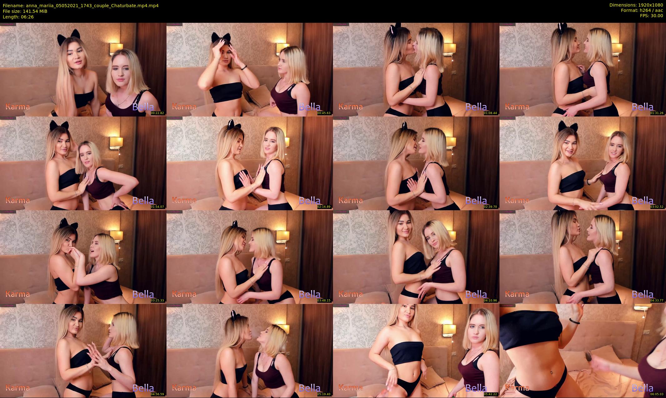anna_mariia — 7 minute Chaturbate couple cam show recording, 1080p, May 5, 2021