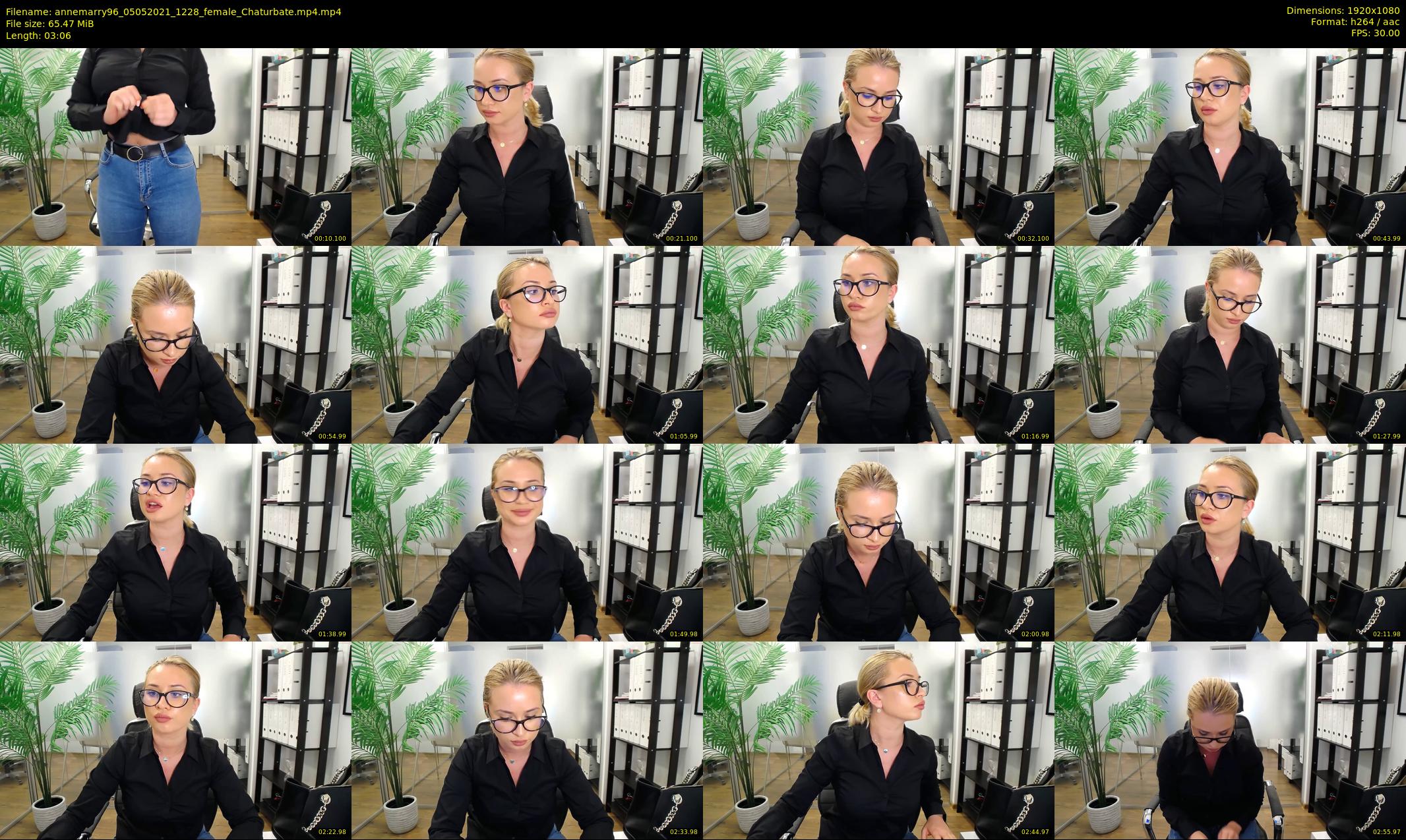 annemarry96 — 4 minute Chaturbate female cam show recording, 1080p, May 5, 2021