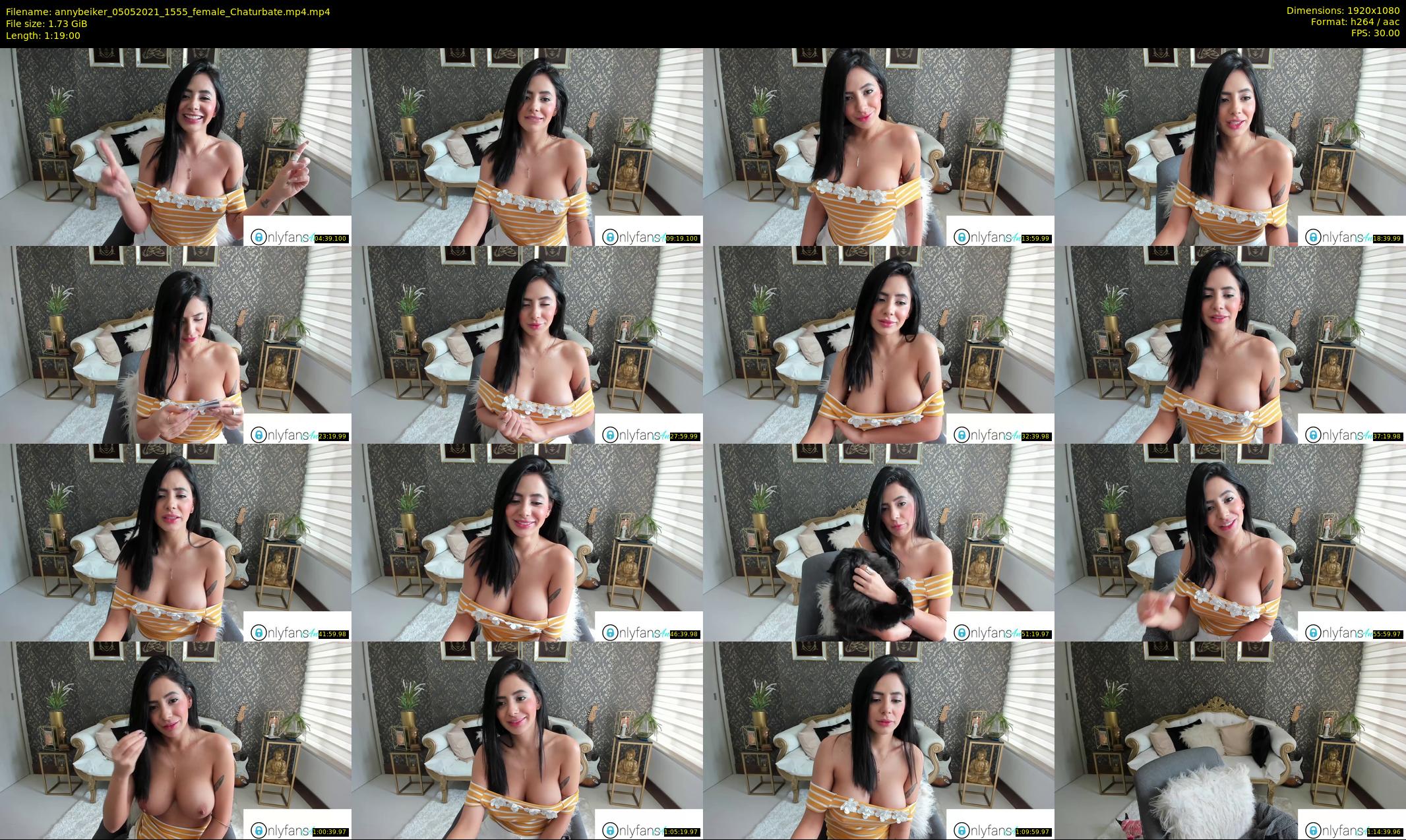 annybeiker — 79 minute Chaturbate female cam show recording, 1080p, May 5, 2021