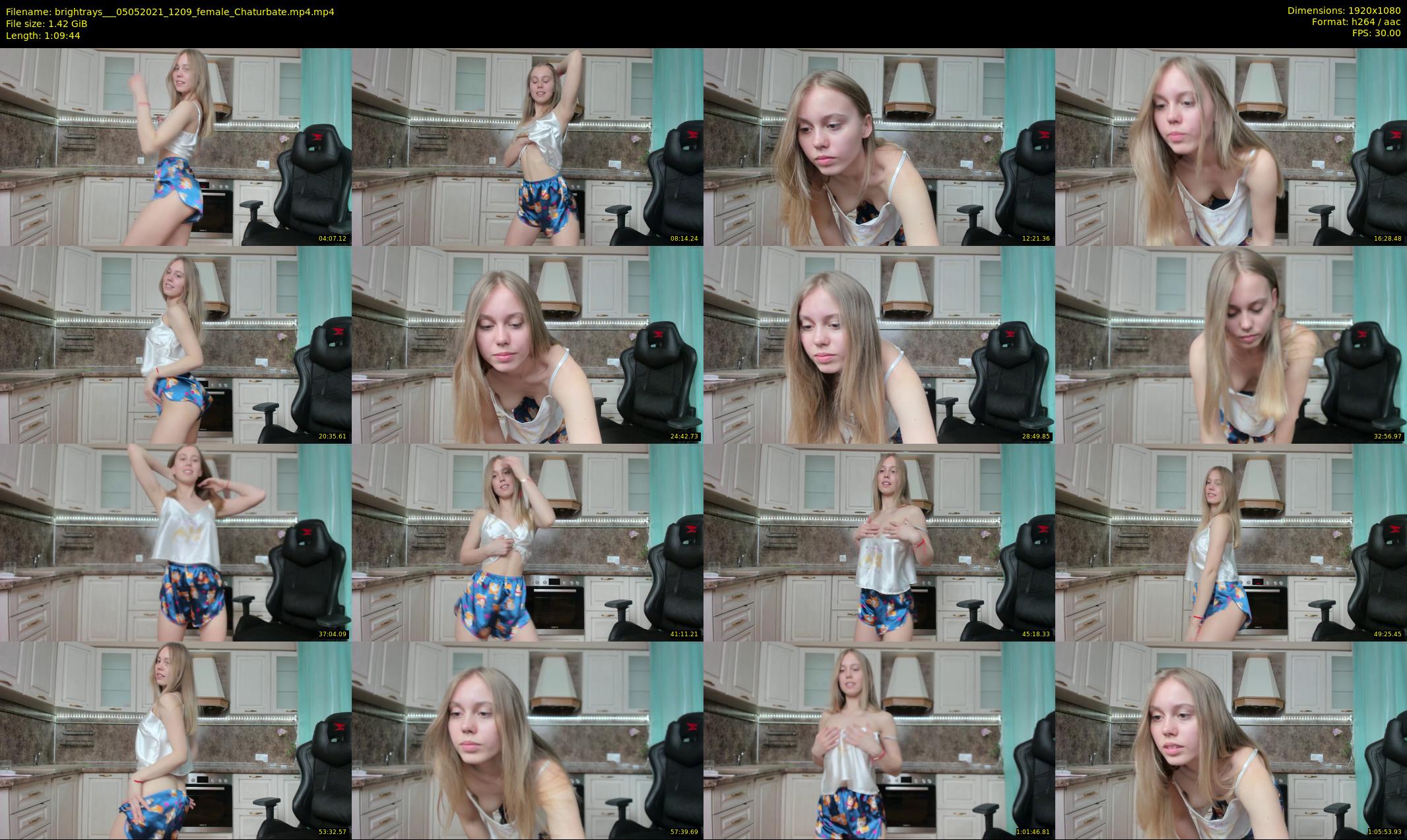brightrays__ — 70 minute Chaturbate female cam show recording, 1080p, May 5, 2021