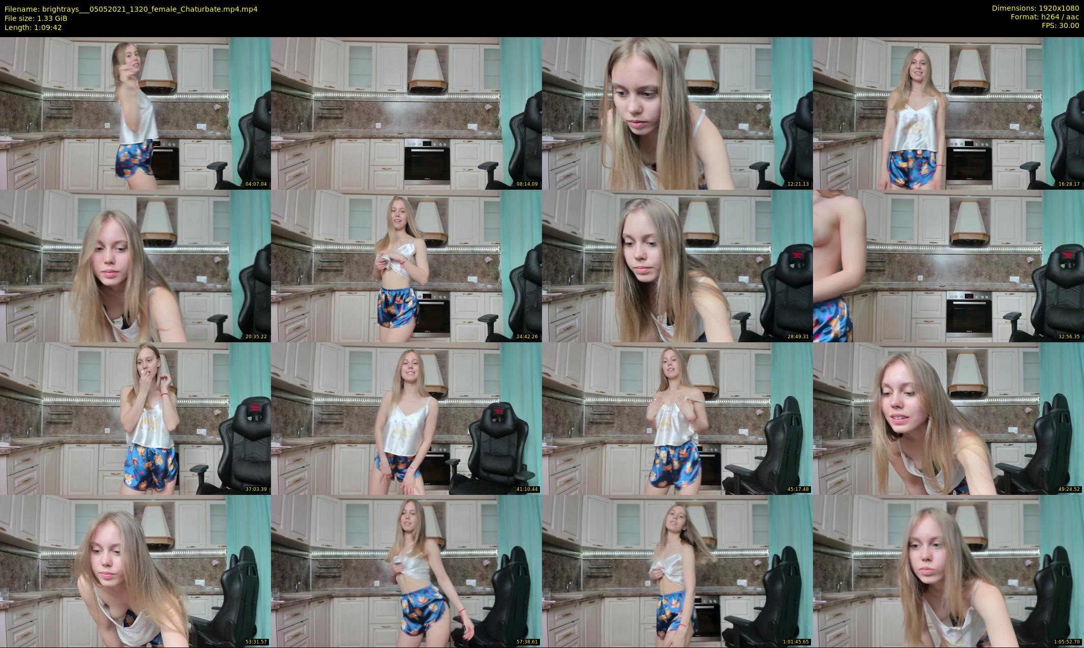brightrays__ — 70 minute Chaturbate female cam show recording, 1080p, May 5, 2021