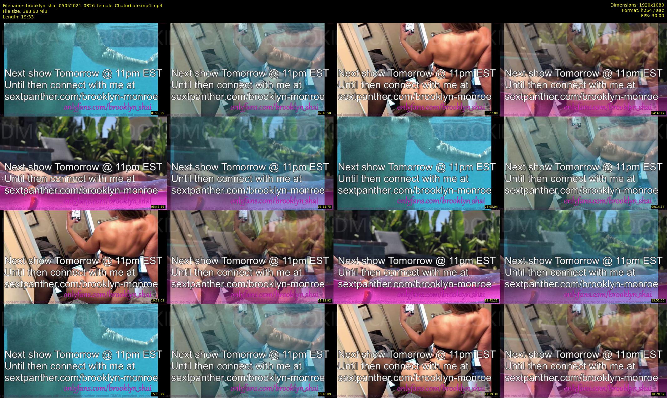 brooklyn_shai — 20 minute Chaturbate couple cam show recording, 1080p, May 5, 2021