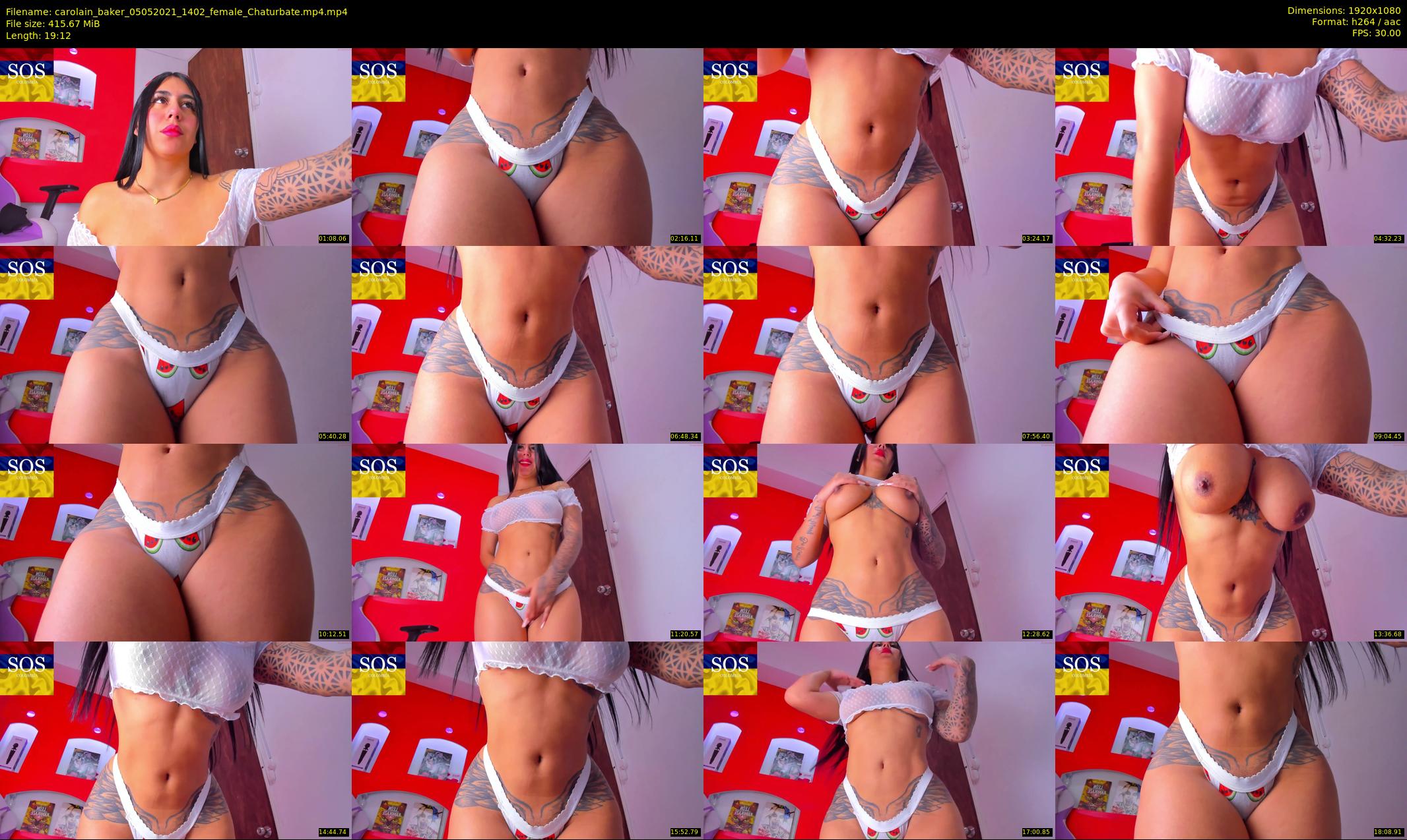 carolain_baker — 20 minute Chaturbate female cam show recording, 1080p, May 5, 2021