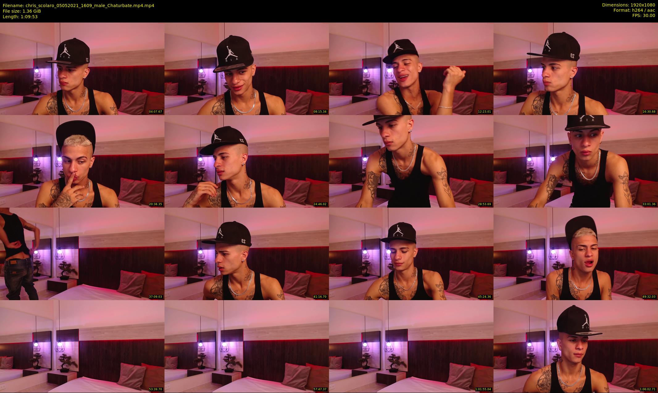 chris_scolaro — 70 minute Chaturbate male cam show recording, 1080p, May 5, 2021