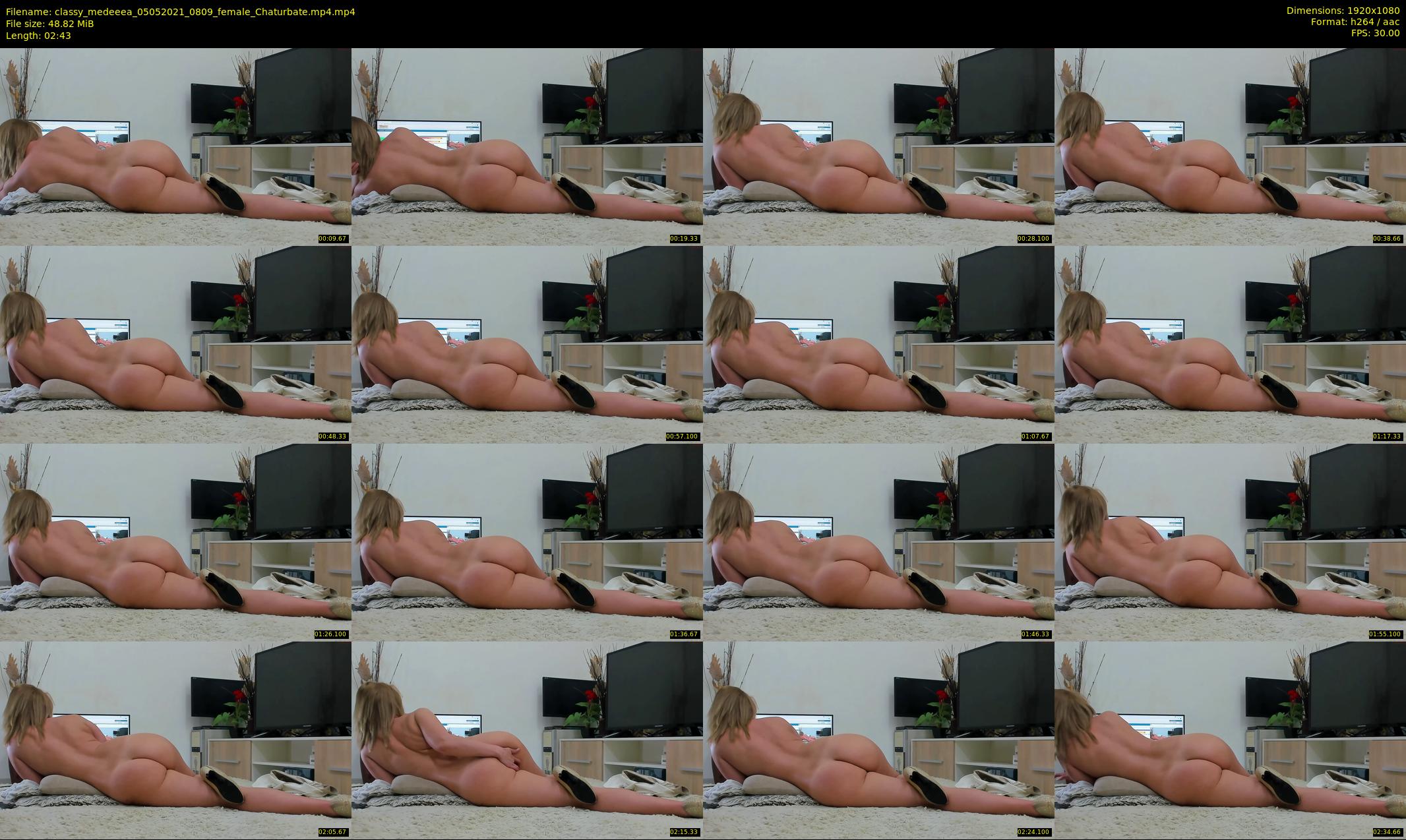 classy_medeeea — 3 minute Chaturbate female cam show recording, 1080p, May 5, 2021