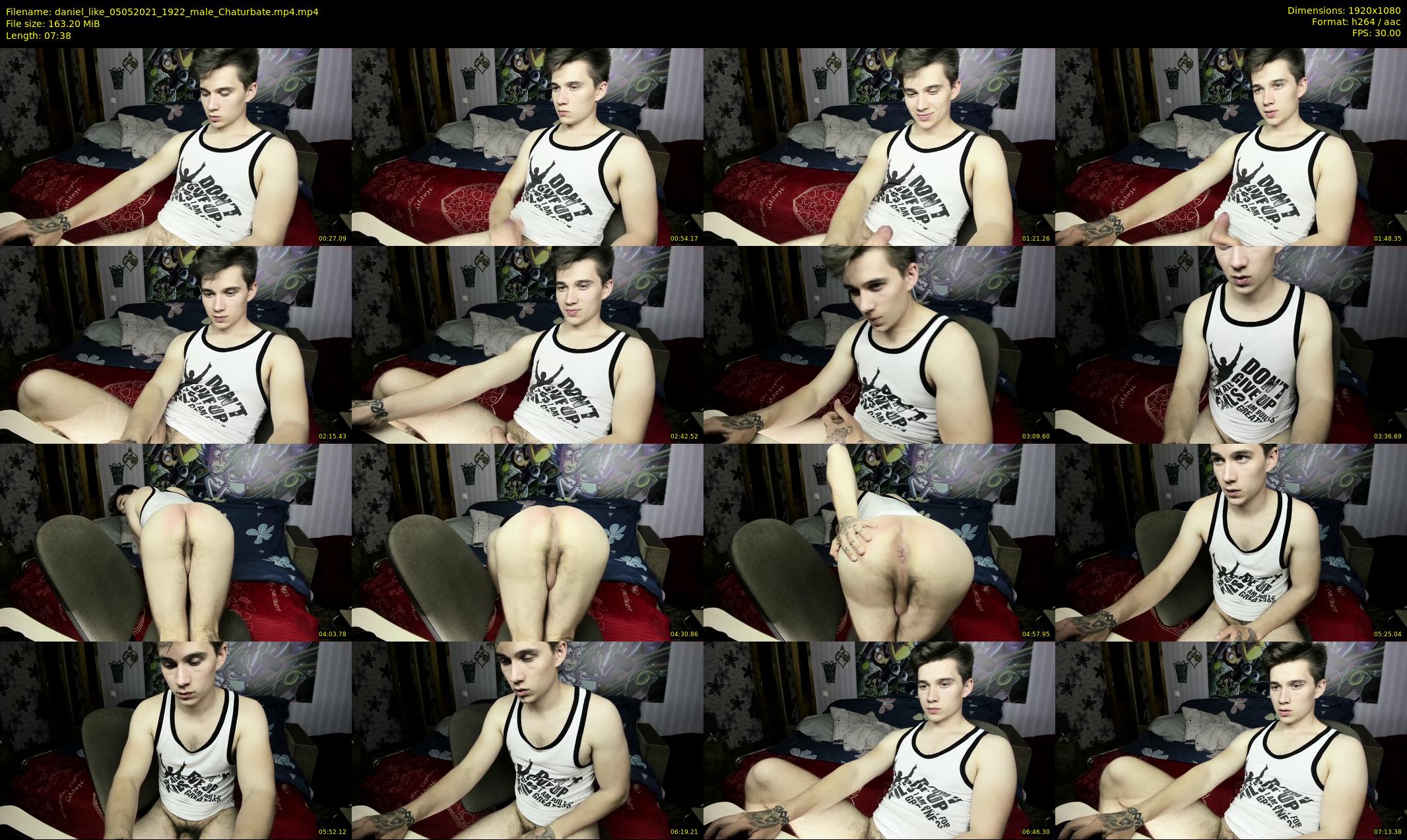 daniel_like — 8 minute Chaturbate male cam show recording, 1080p, May 5, 2021