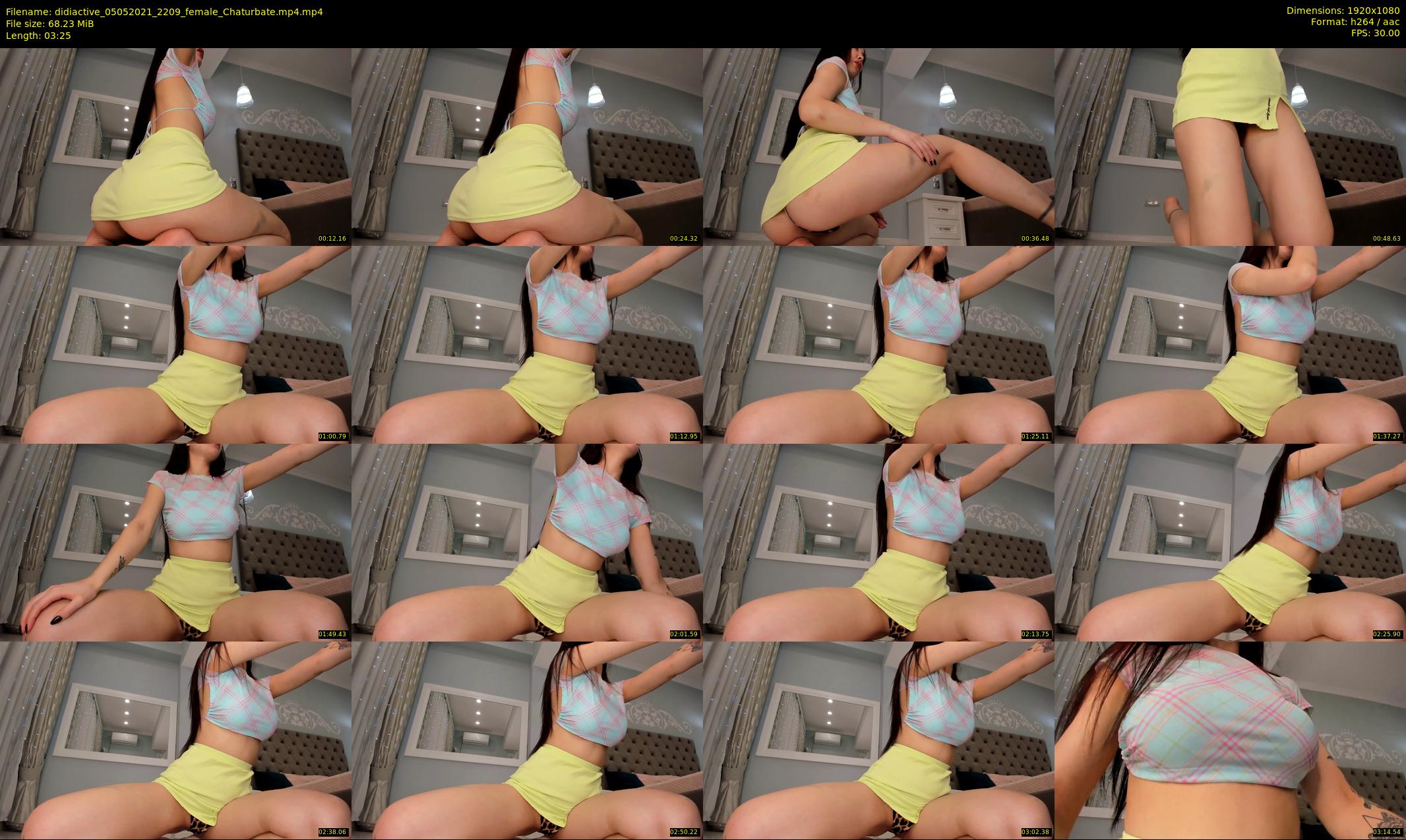 didiactive — 4 minute Chaturbate female cam show recording, 1080p, May 5, 2021