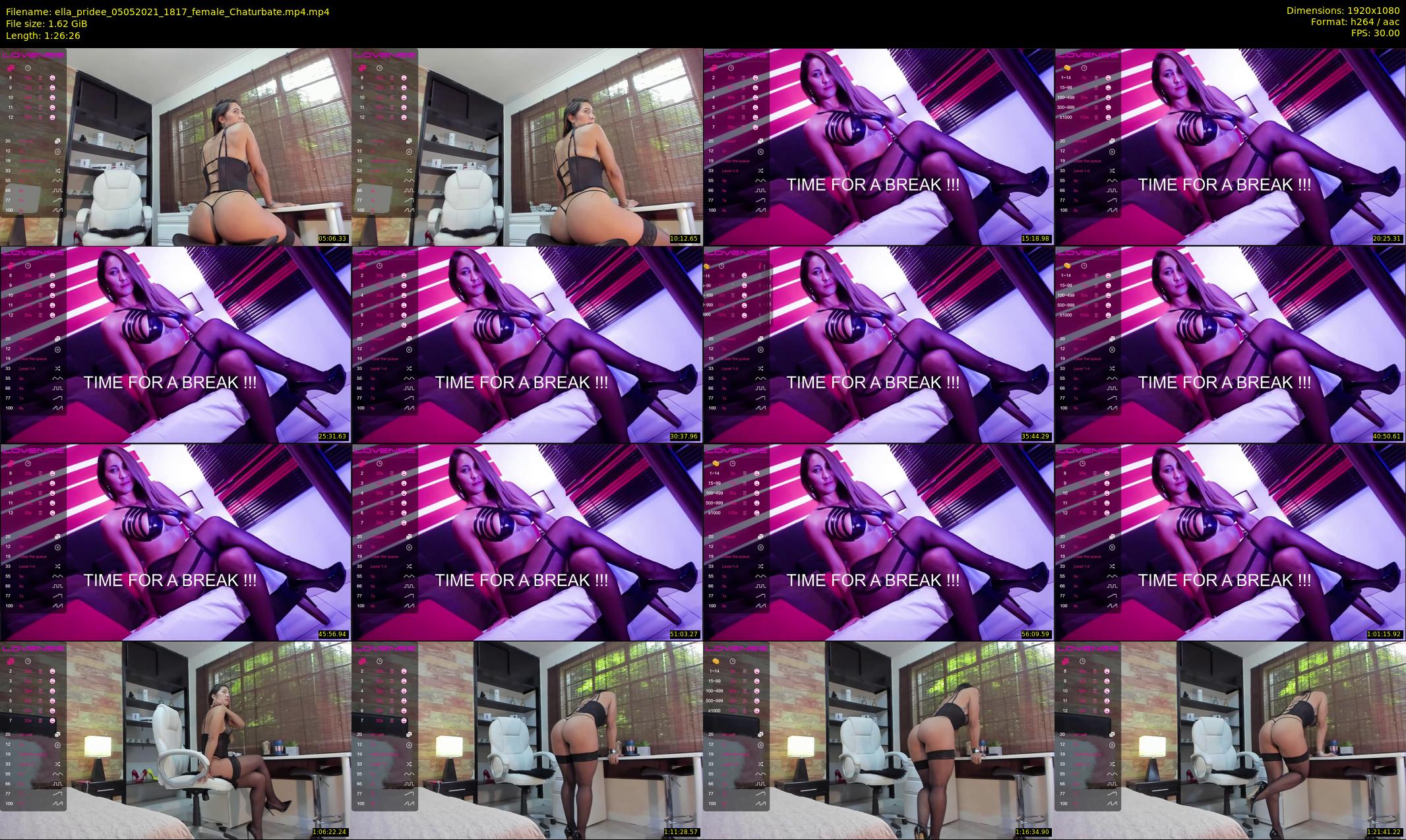 ella_pridee — 87 minute Chaturbate female cam show recording, 1080p, May 5, 2021