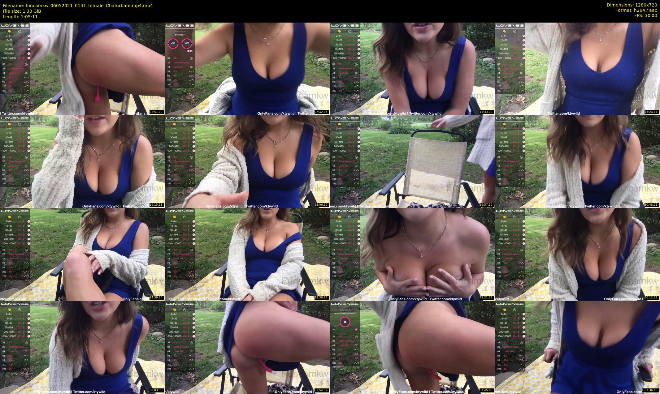 funcamkw — 66 minute Chaturbate female cam show recording, 720p, May 6, 2021