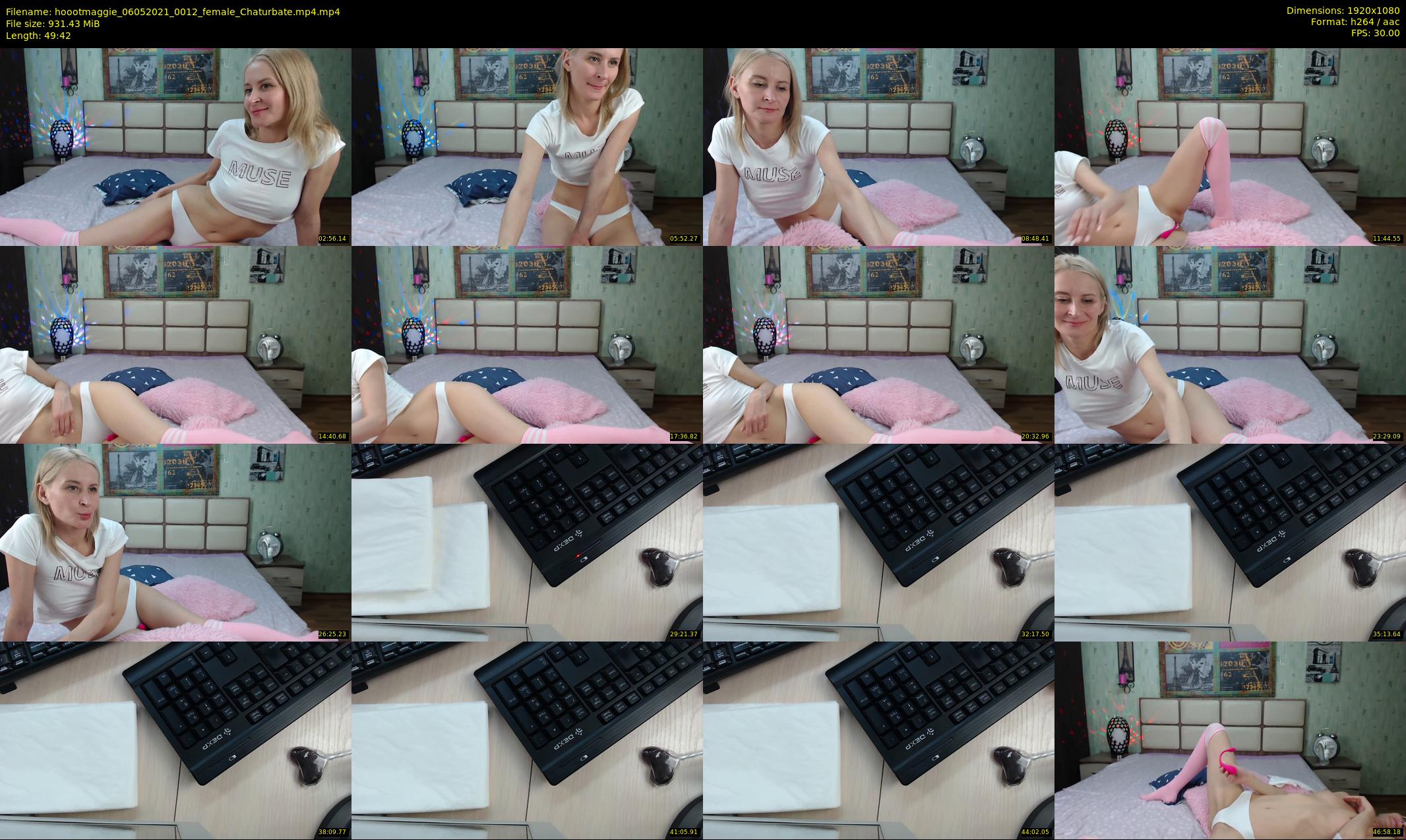 hoootmaggie — 50 minute Chaturbate couple cam show recording, 1080p, May 6, 2021