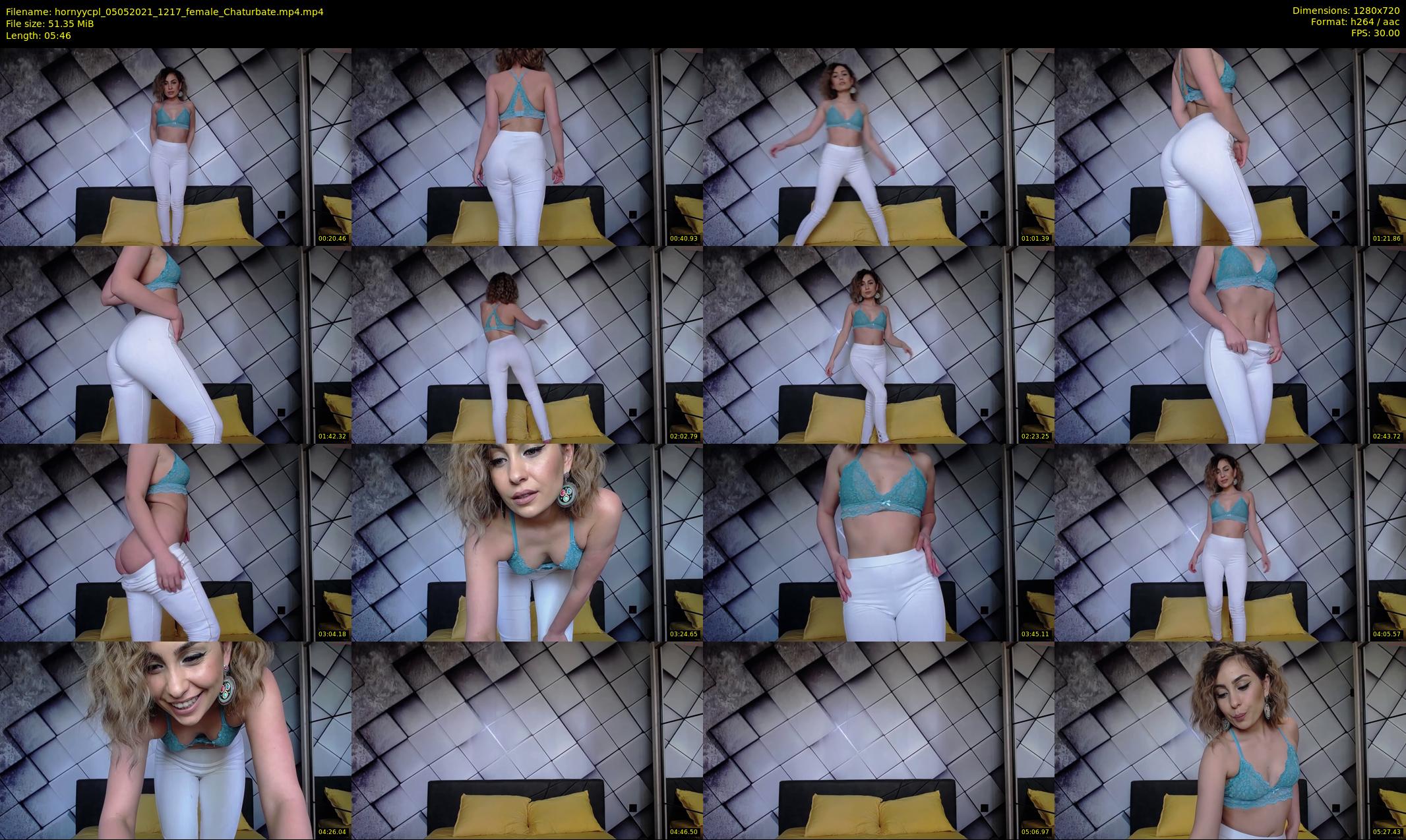 hornyycpl — 6 minute Chaturbate couple cam show recording, 720p, May 5, 2021