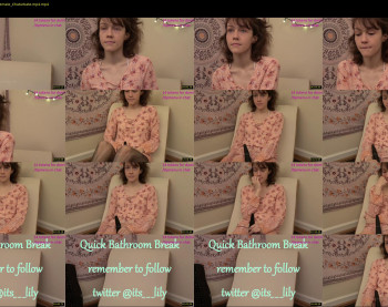 its_lily — 35 minute Chaturbate female cam show recording, 1080p, May 5, 2021