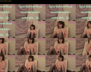 its_lily — 18 minute Chaturbate female cam show recording, 1080p, May 6, 2021