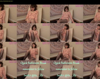 its_lily — 30 minute Chaturbate female cam show recording, 1080p, May 6, 2021