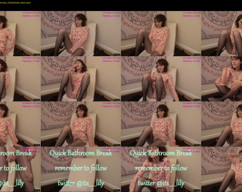 its_lily — 26 minute Chaturbate female cam show recording, 1080p, May 6, 2021