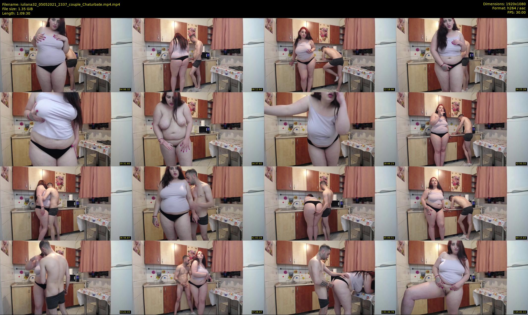 iuliana32 — 70 minute Chaturbate couple cam show recording, 1080p, May 5, 2021