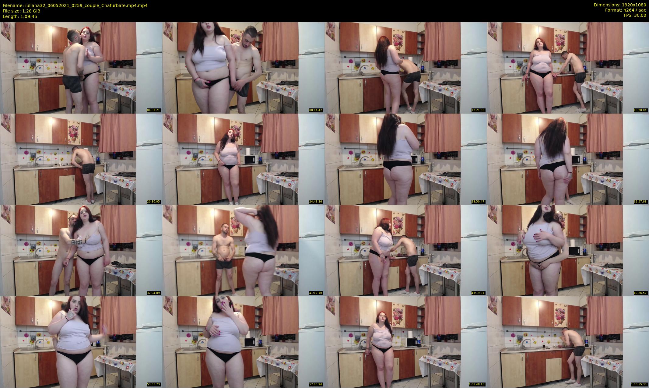 iuliana32 — 70 minute Chaturbate couple cam show recording, 1080p, May 6, 2021