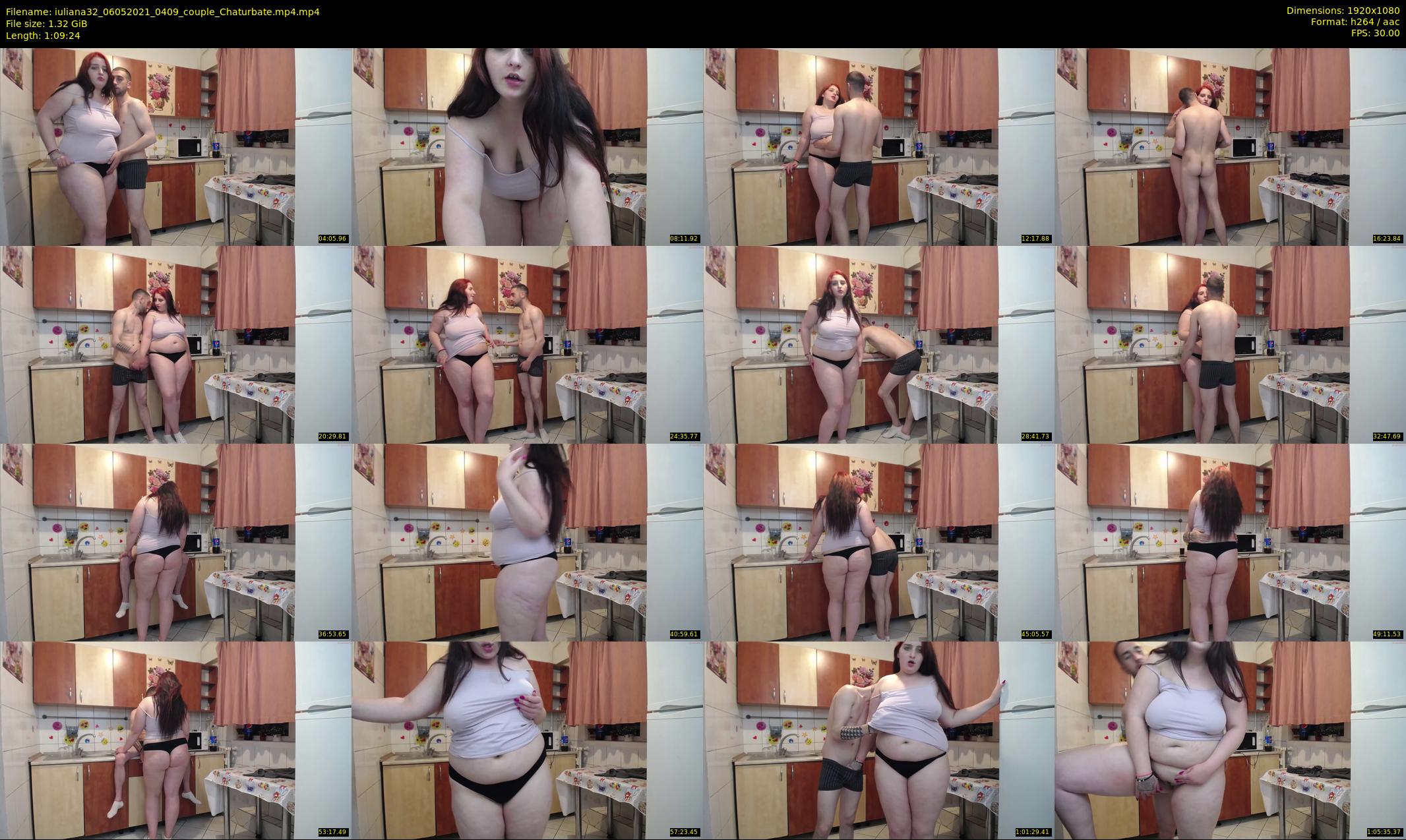 iuliana32 — 70 minute Chaturbate couple cam show recording, 1080p, May 6, 2021