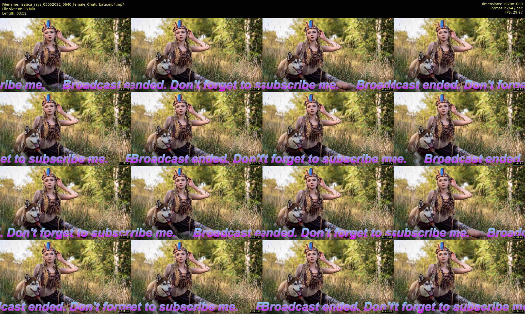 jessica_rays — 4 minute Chaturbate couple cam show recording, 1080p, May 5, 2021