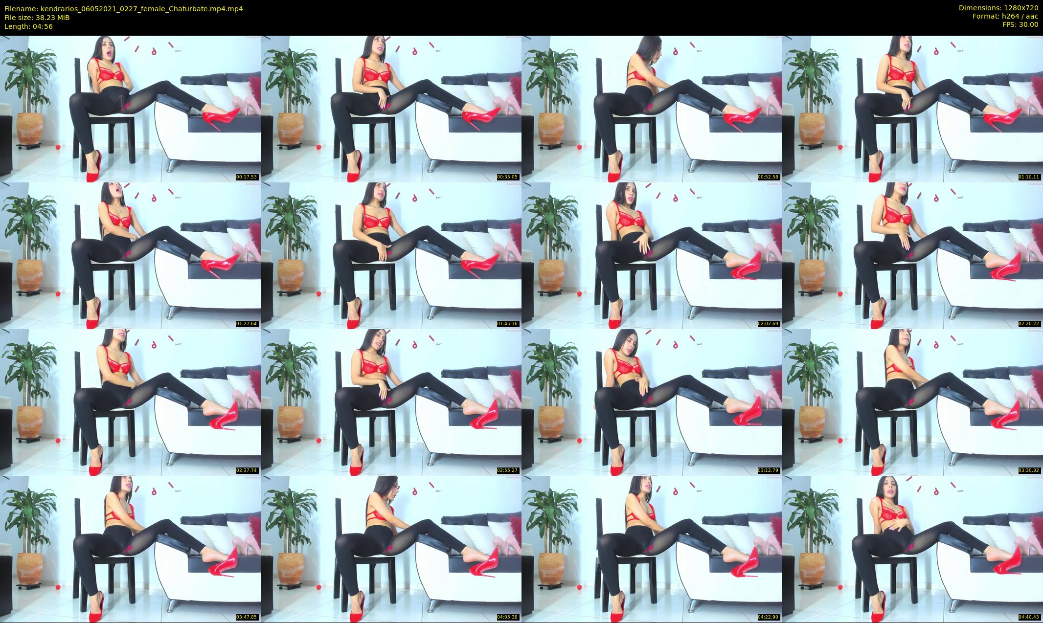 kendrarios — 5 minute Chaturbate female cam show recording, 720p, May 6, 2021