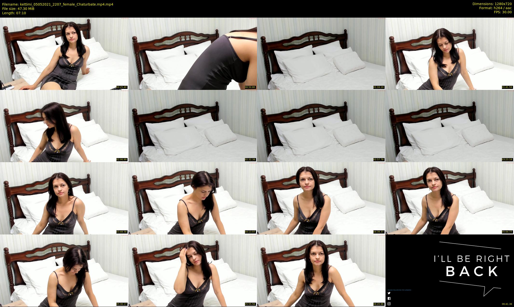 kettimi — 8 minute Chaturbate female cam show recording, 720p, May 5, 2021