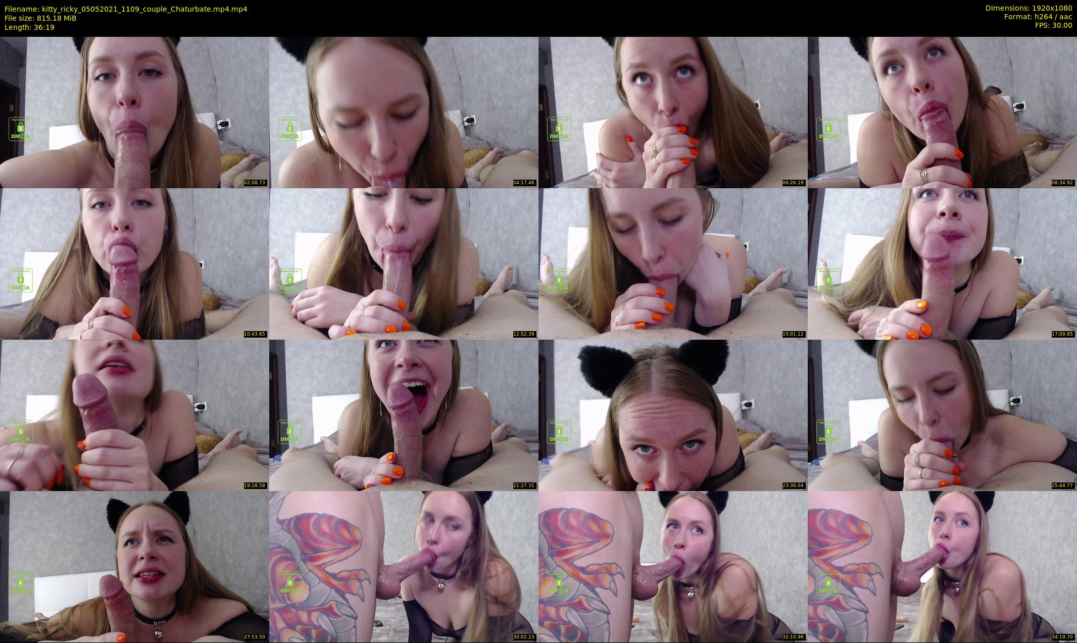 kitty_ricky — 37 minute Chaturbate couple cam show recording, 1080p, May 5, 2021
