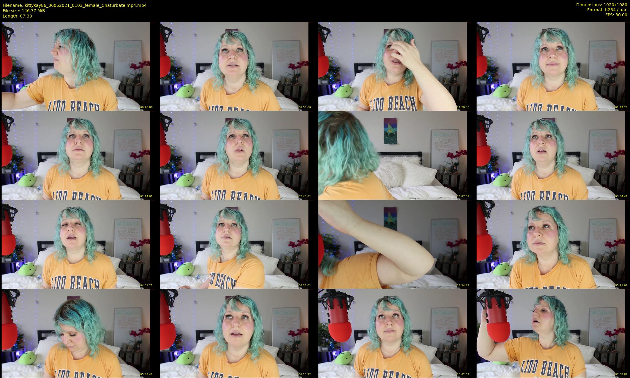 kittykay86 — 8 minute Chaturbate female cam show recording, 1080p, May 6, 2021