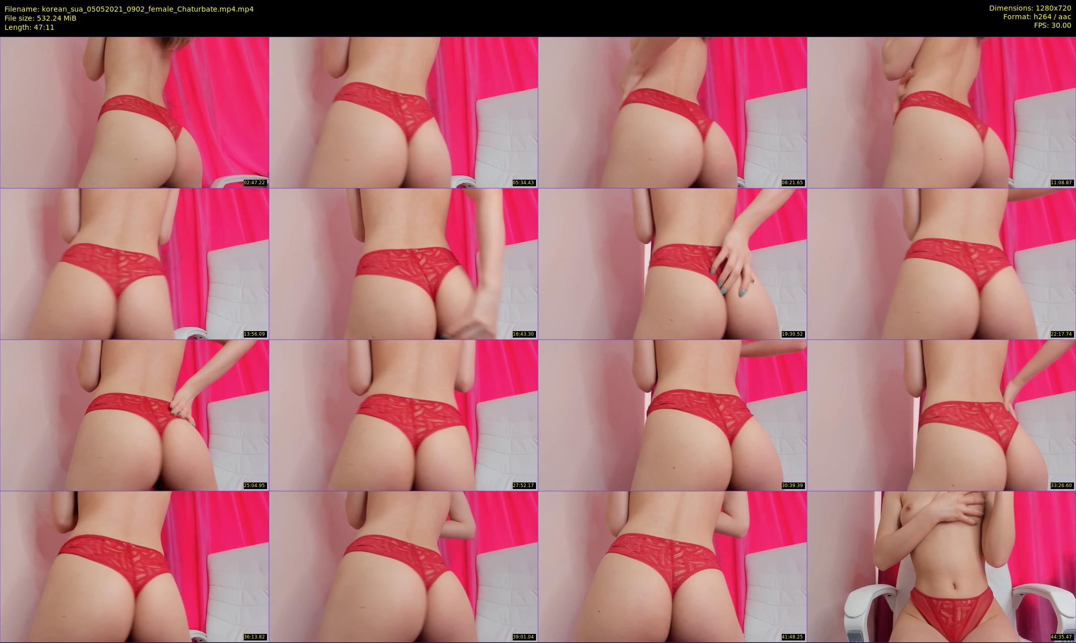 korean_sua — 48 minute Chaturbate female cam show recording, 720p, May 5, 2021