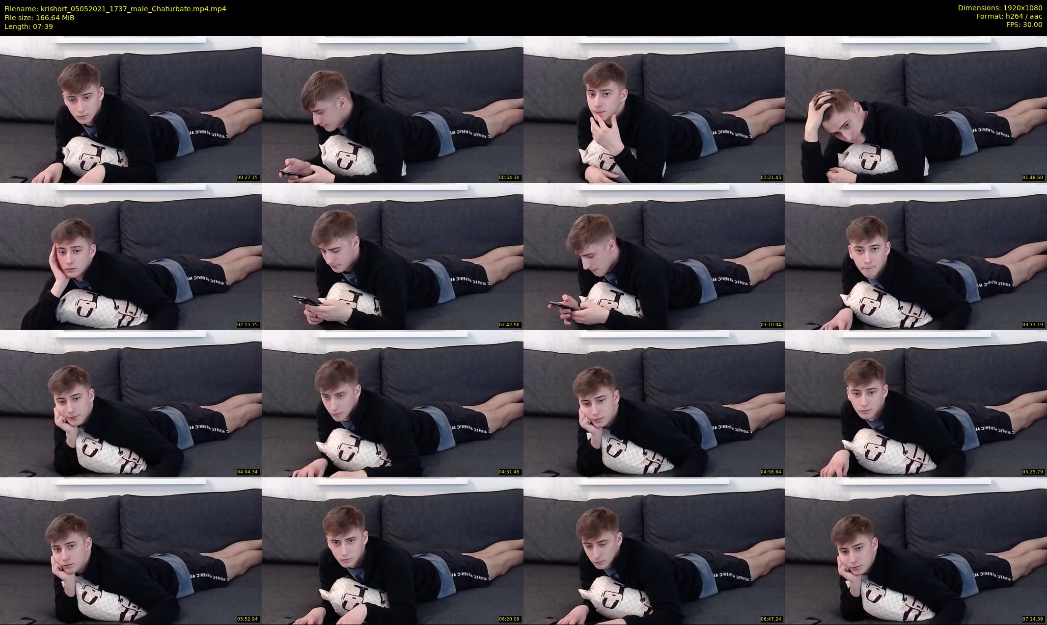 krishort — 8 minute Chaturbate male cam show recording, 1080p, May 5, 2021