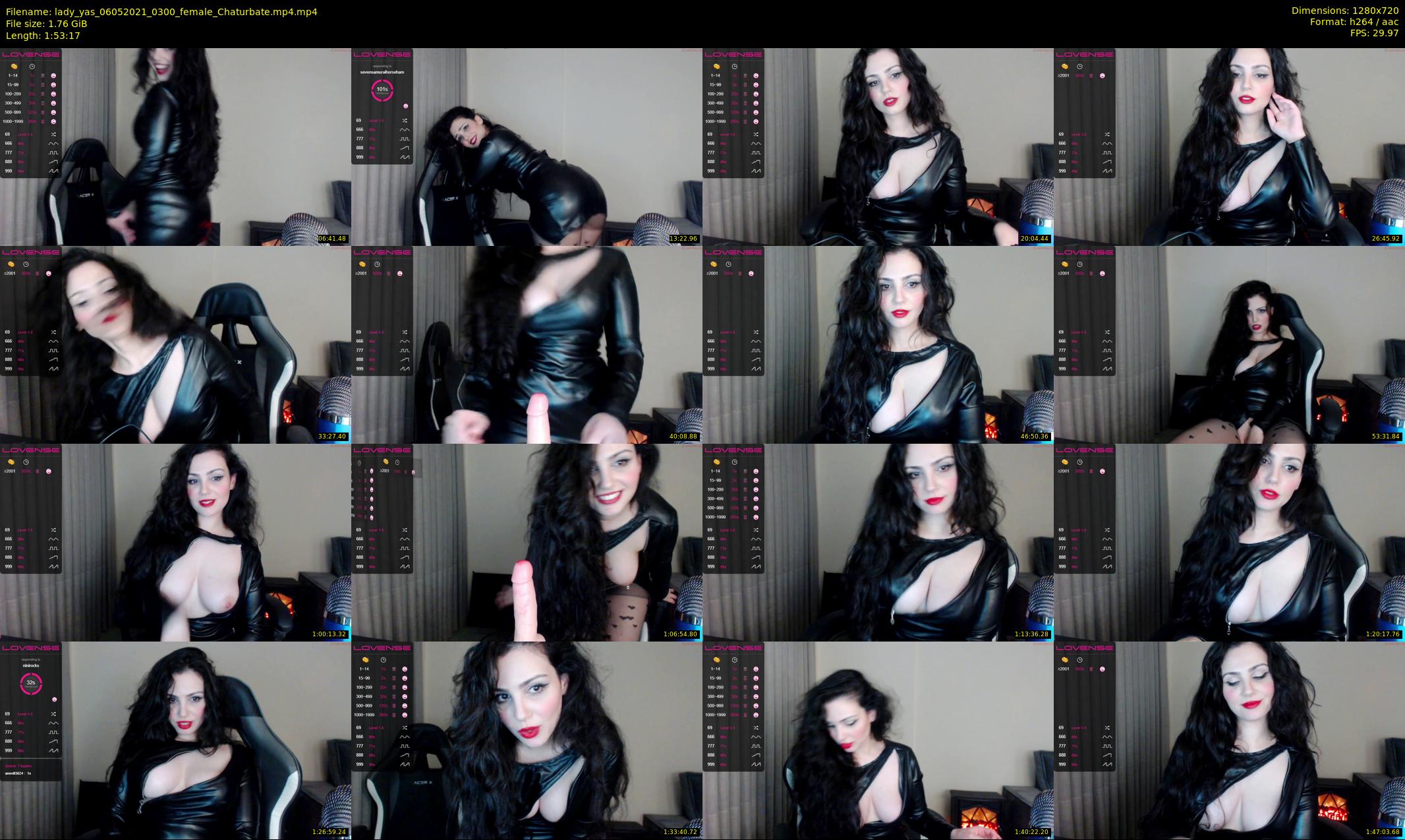 lady_yas — 114 minute Chaturbate female cam show recording, 720p, May 6, 2021