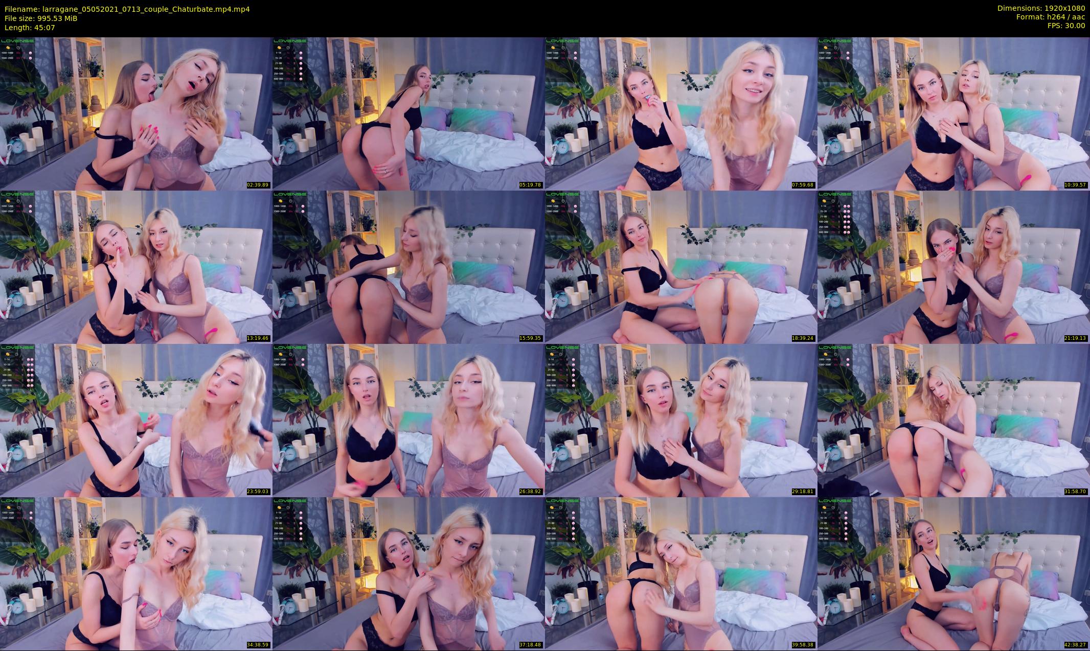 larragane — 46 minute Chaturbate couple cam show recording, 1080p, May 5, 2021